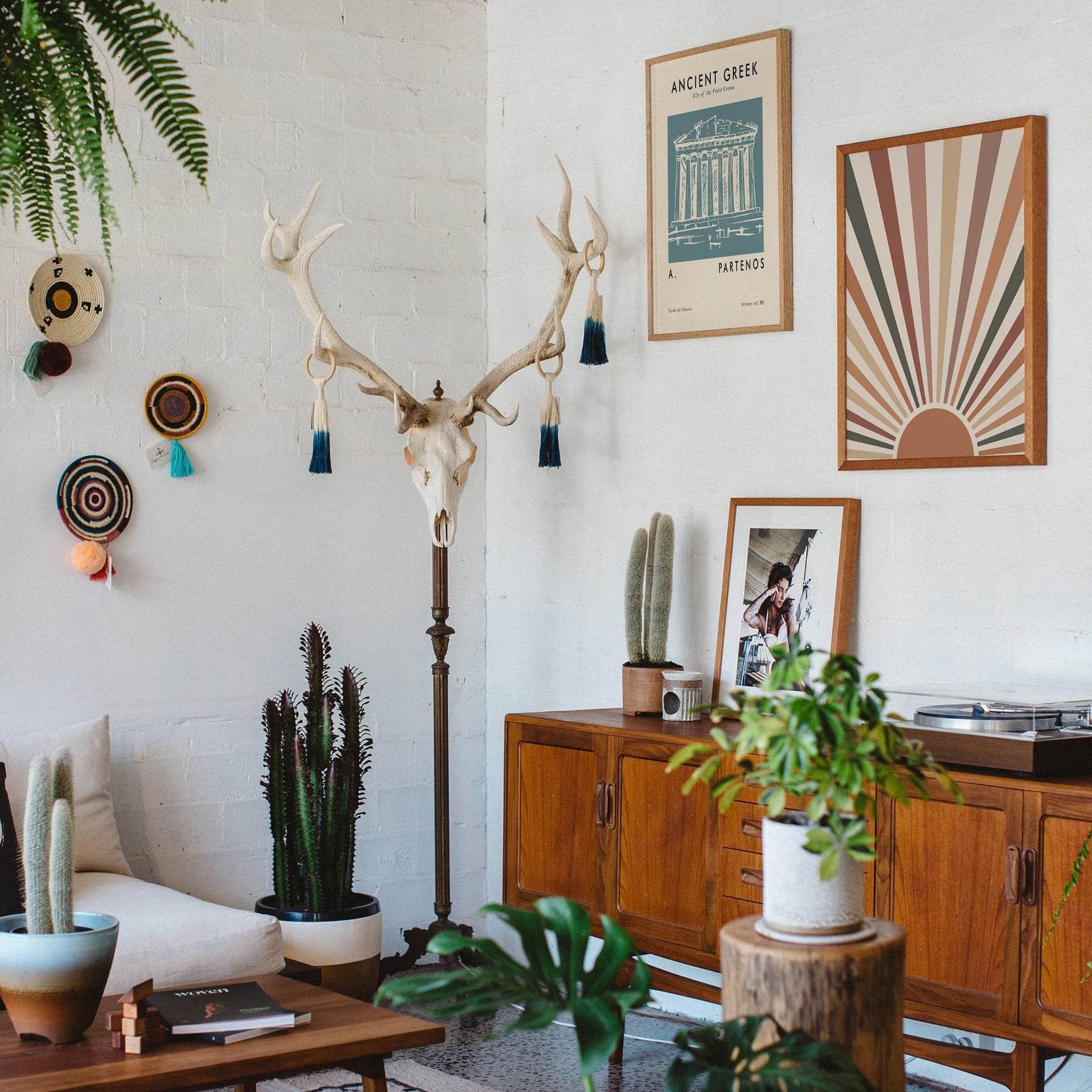 Boho Sun Art Print - HypeSheriff