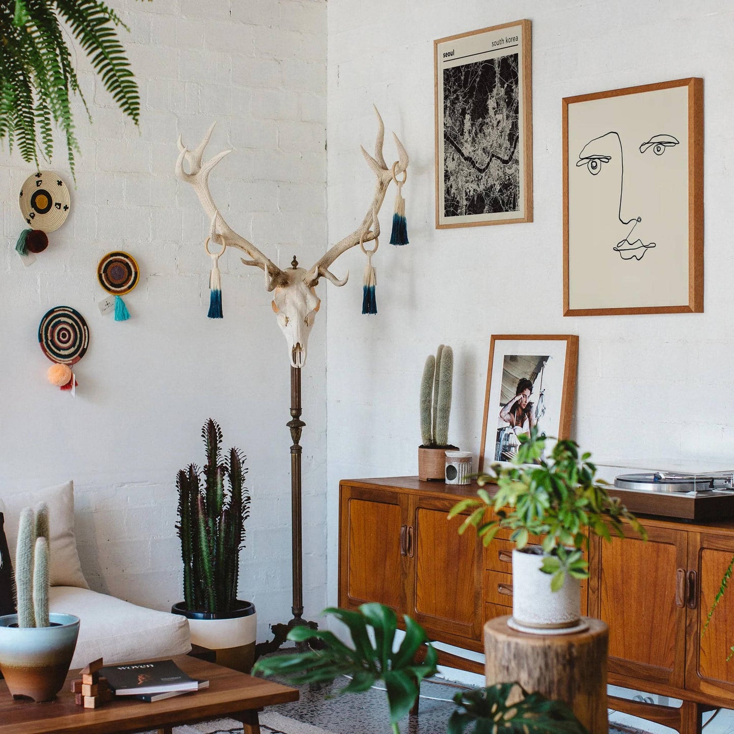 Line Art Face Drawing Print - HypeSheriff