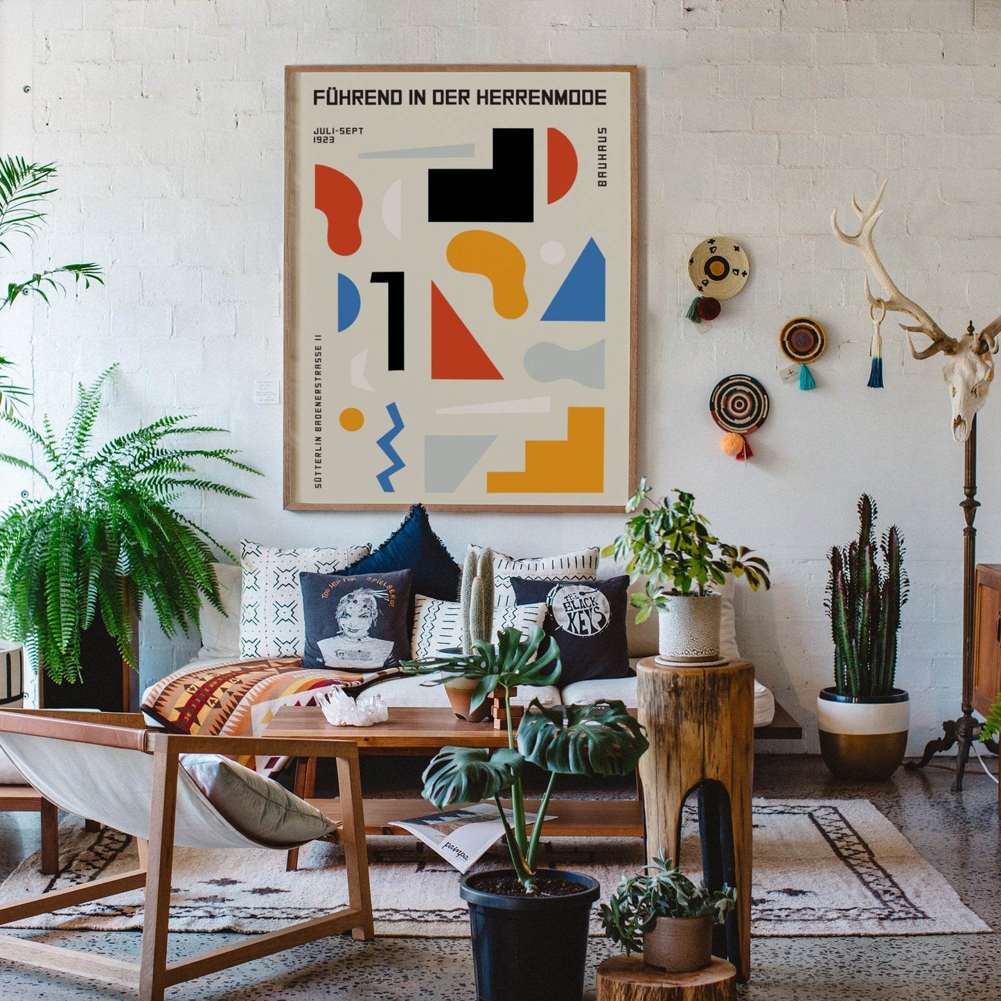 Geometric Bauhaus Poster - HypeSheriff