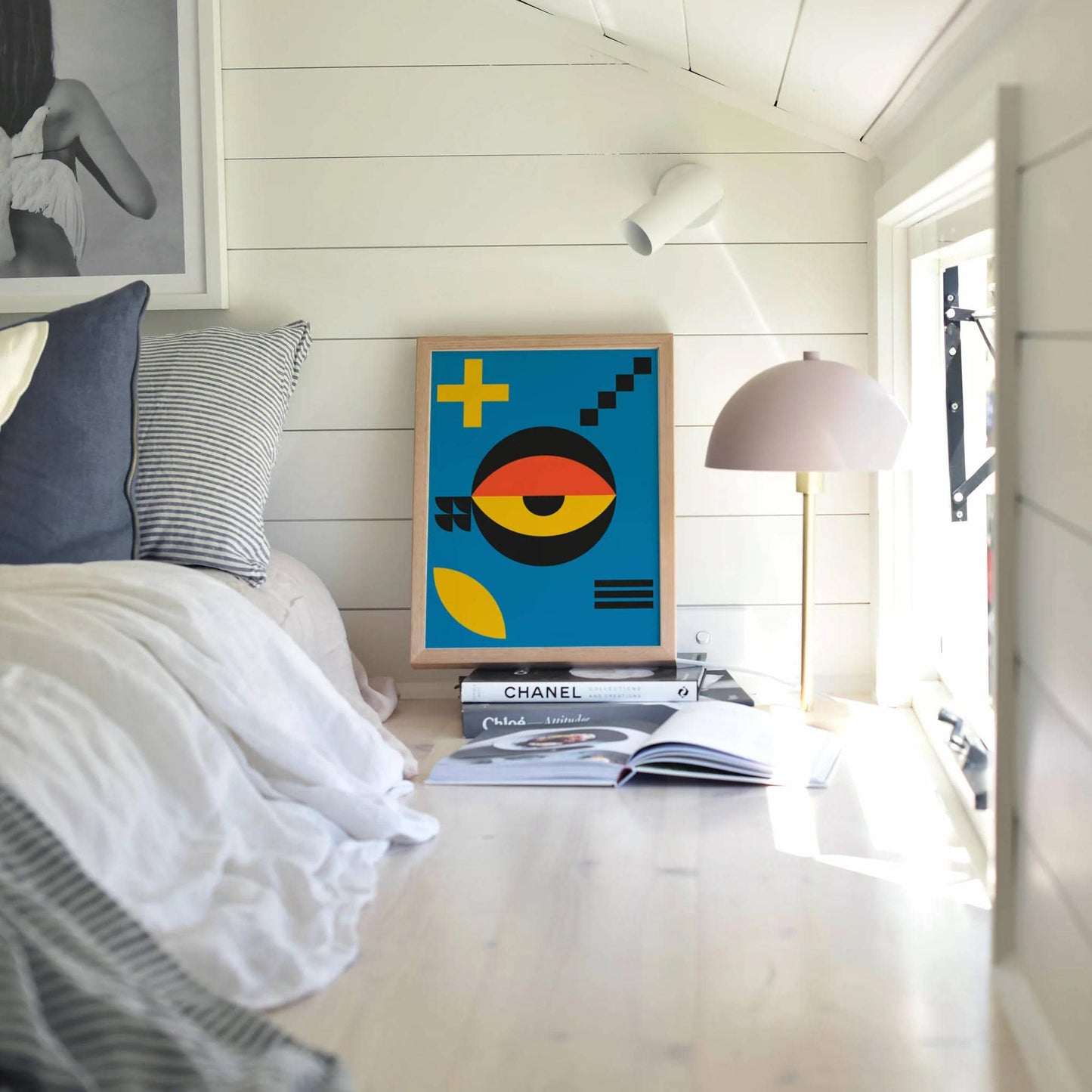 Retro Geometric Composition Poster - HypeSheriff