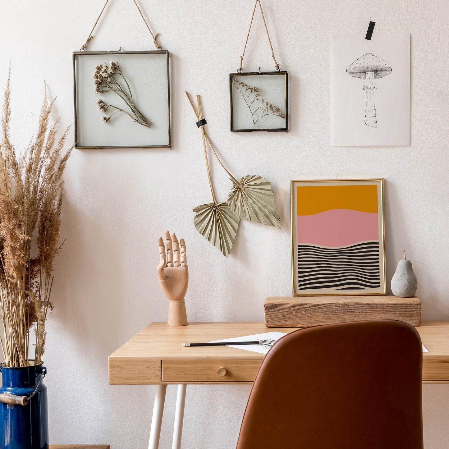 Mid Century Abstract Print - HypeSheriff