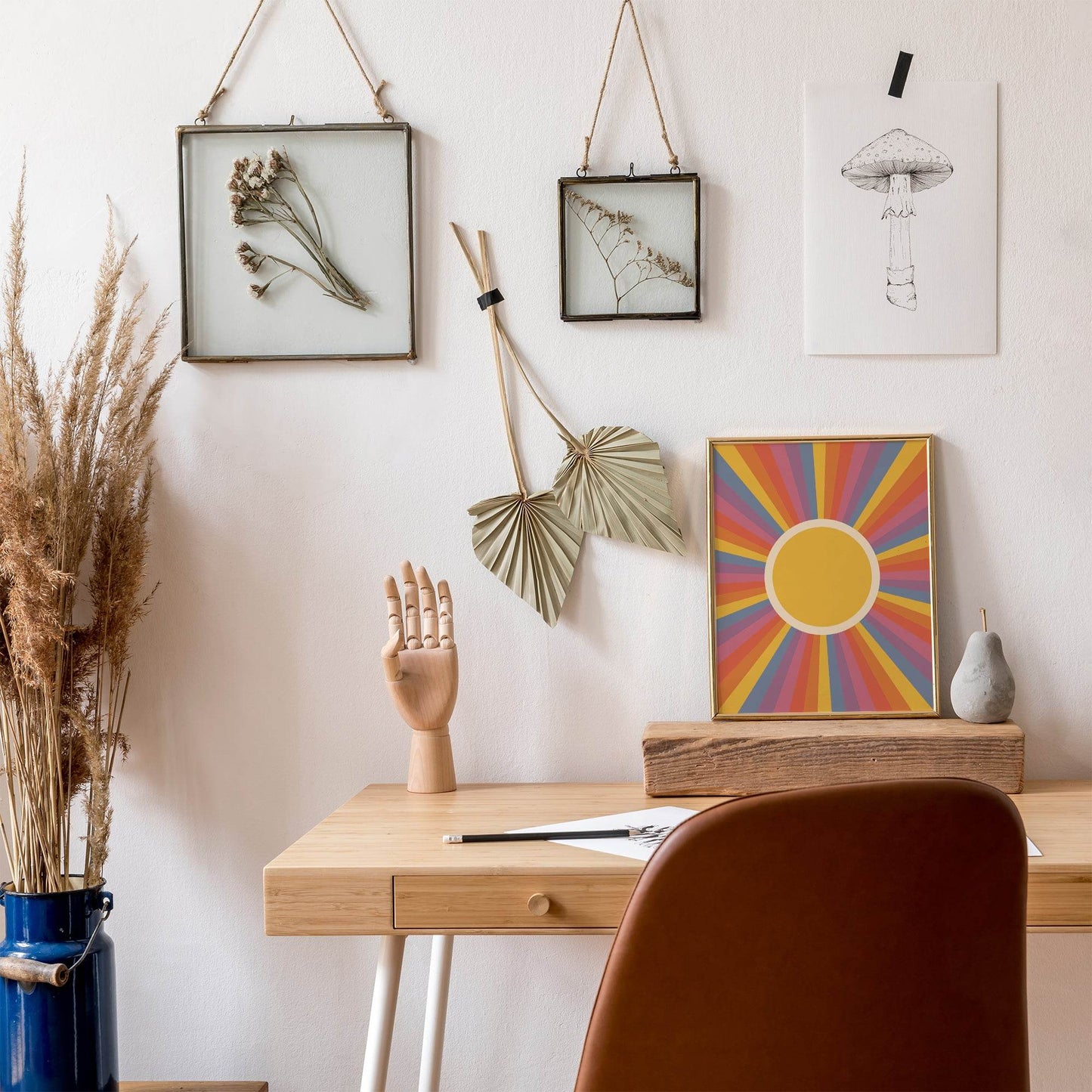 Wholesome Geometric Sunset Print - HypeSheriff