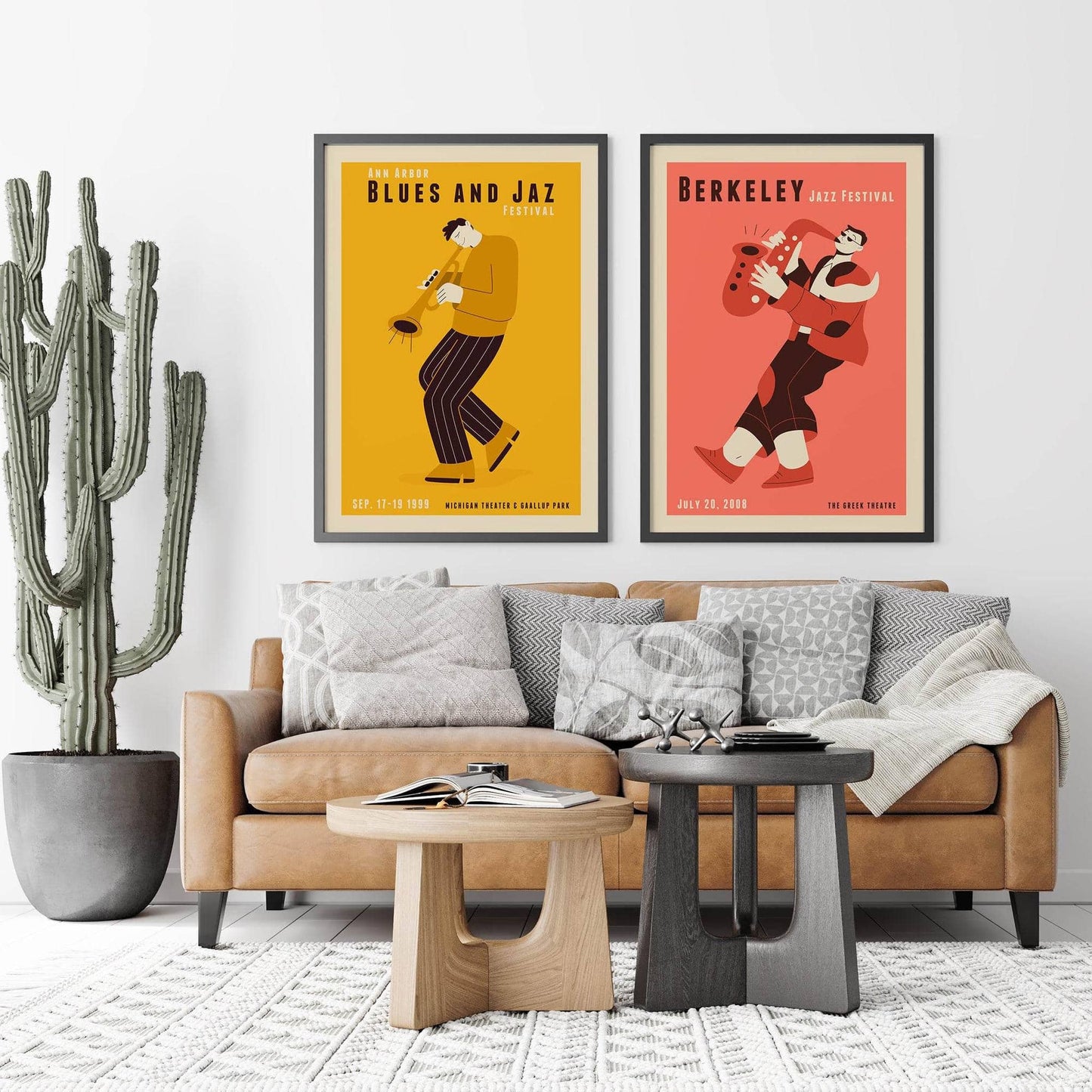 Set of 2 Jazz Festivals Posters - HypeSheriff