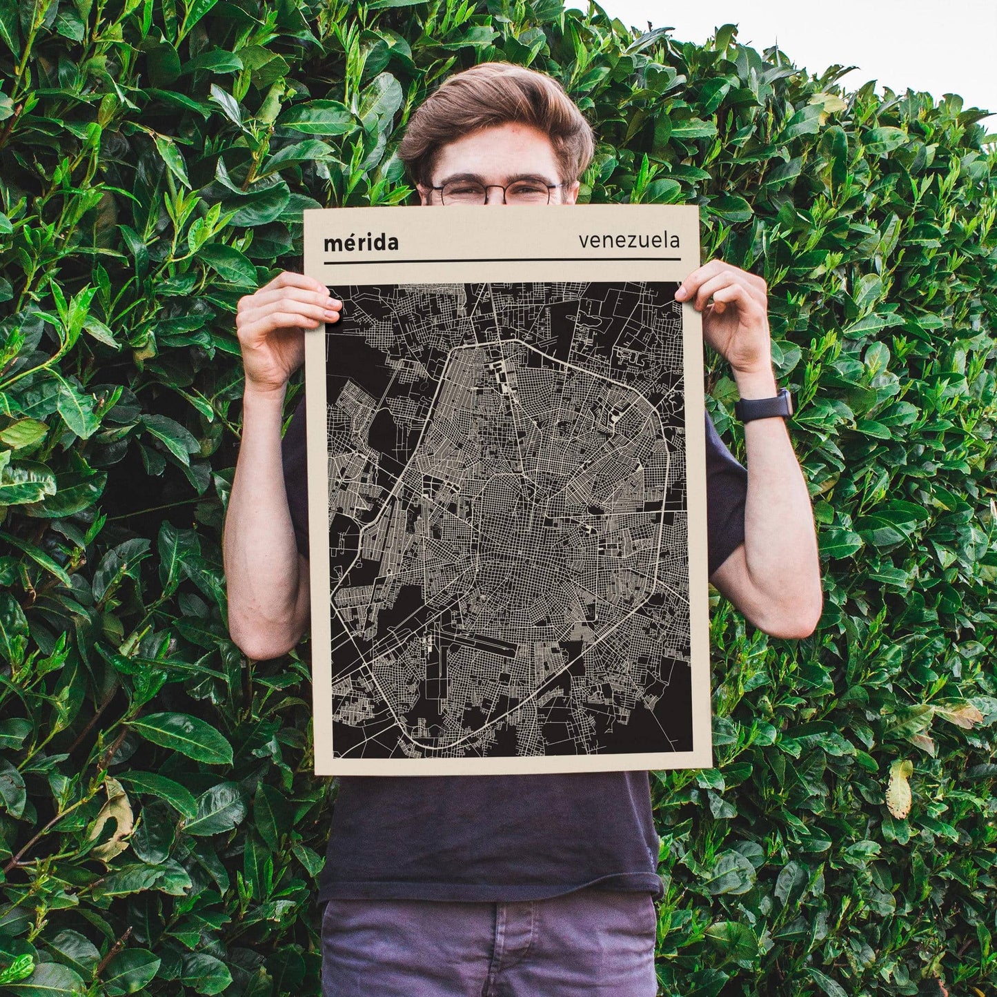 Mérida, Venezuela - City Map Poster - HypeSheriff