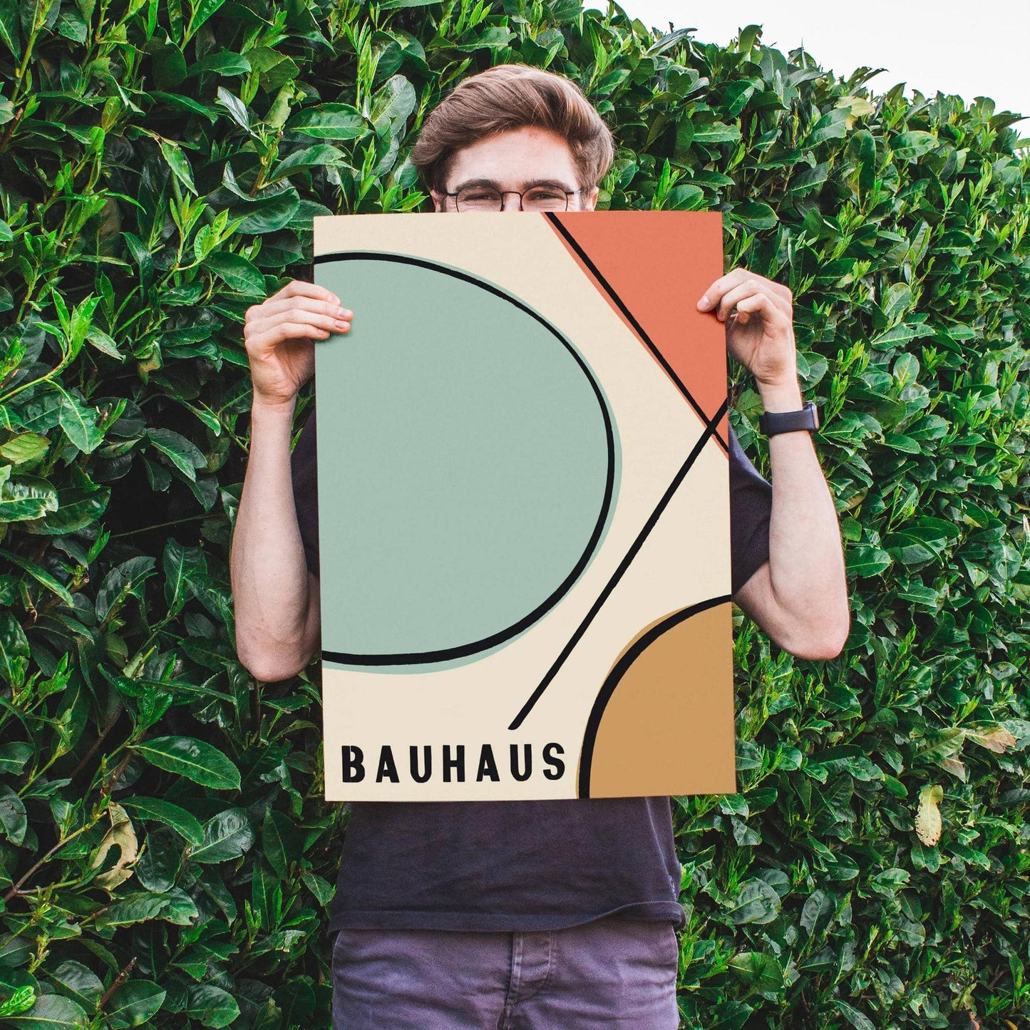 Abstract Composition Bauhaus Poster - HypeSheriff