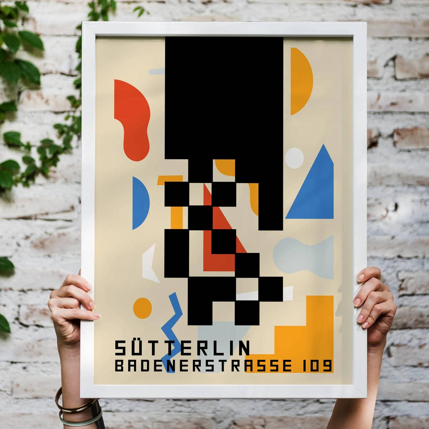 Bauhaus Abstract Poster - HypeSheriff