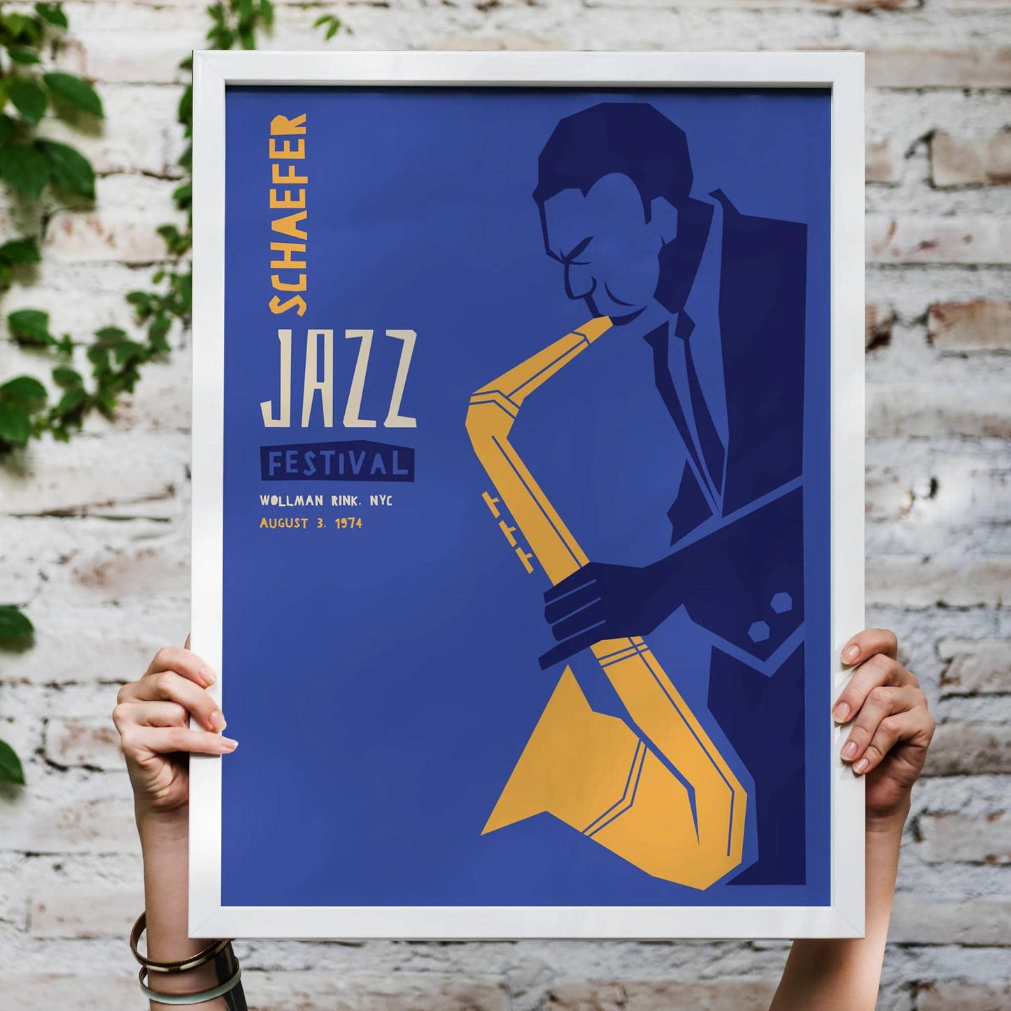 Schaefer Jazz Festival Poster - HypeSheriff
