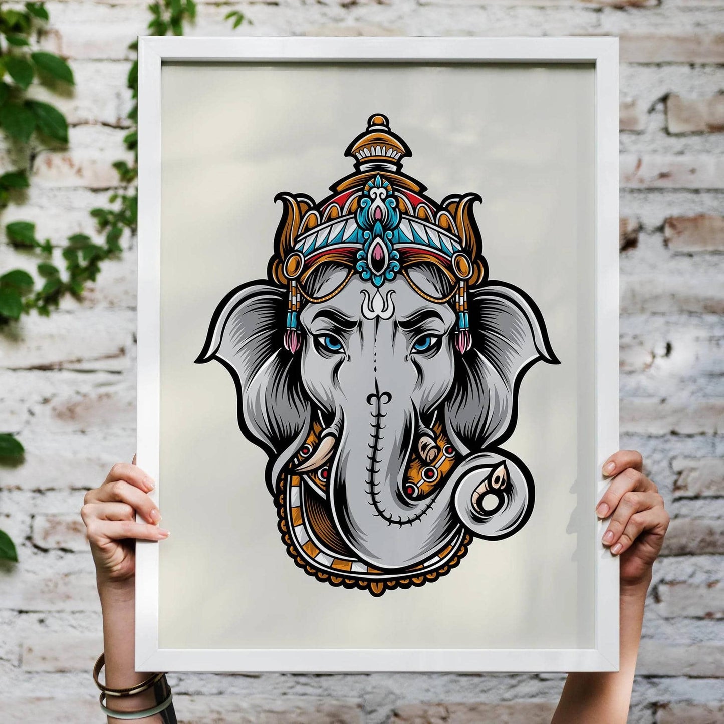 Ganesha Wall Art Print - HypeSheriff