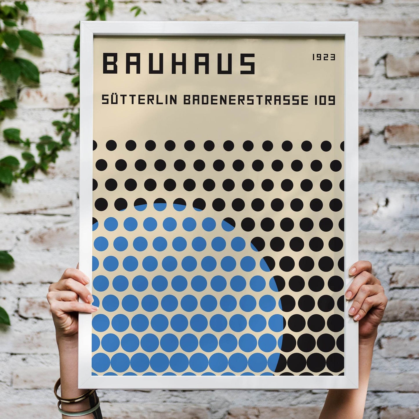 Geometric Bauhaus Poster - HypeSheriff