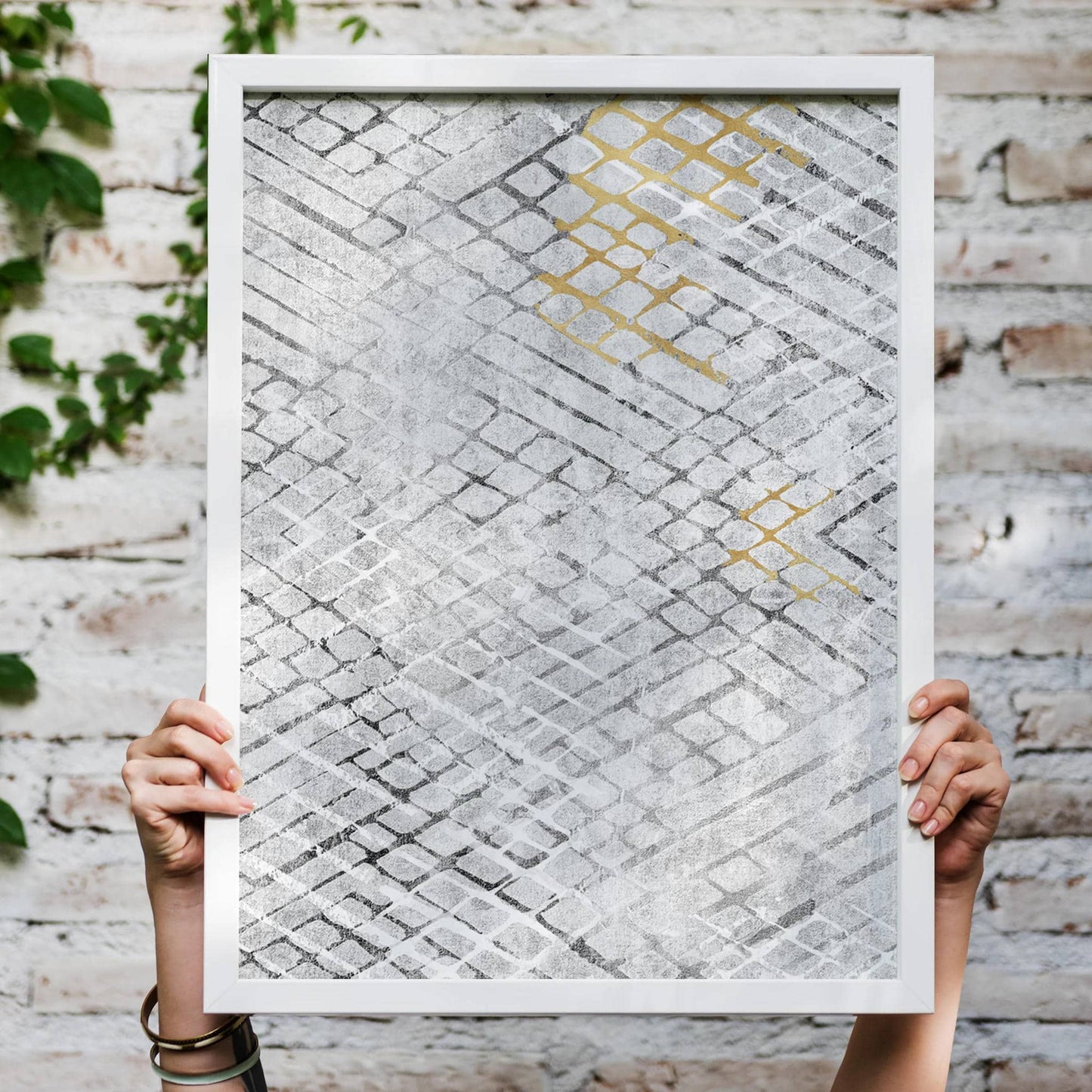 Abstract paint-art nordic poster - HypeSheriff