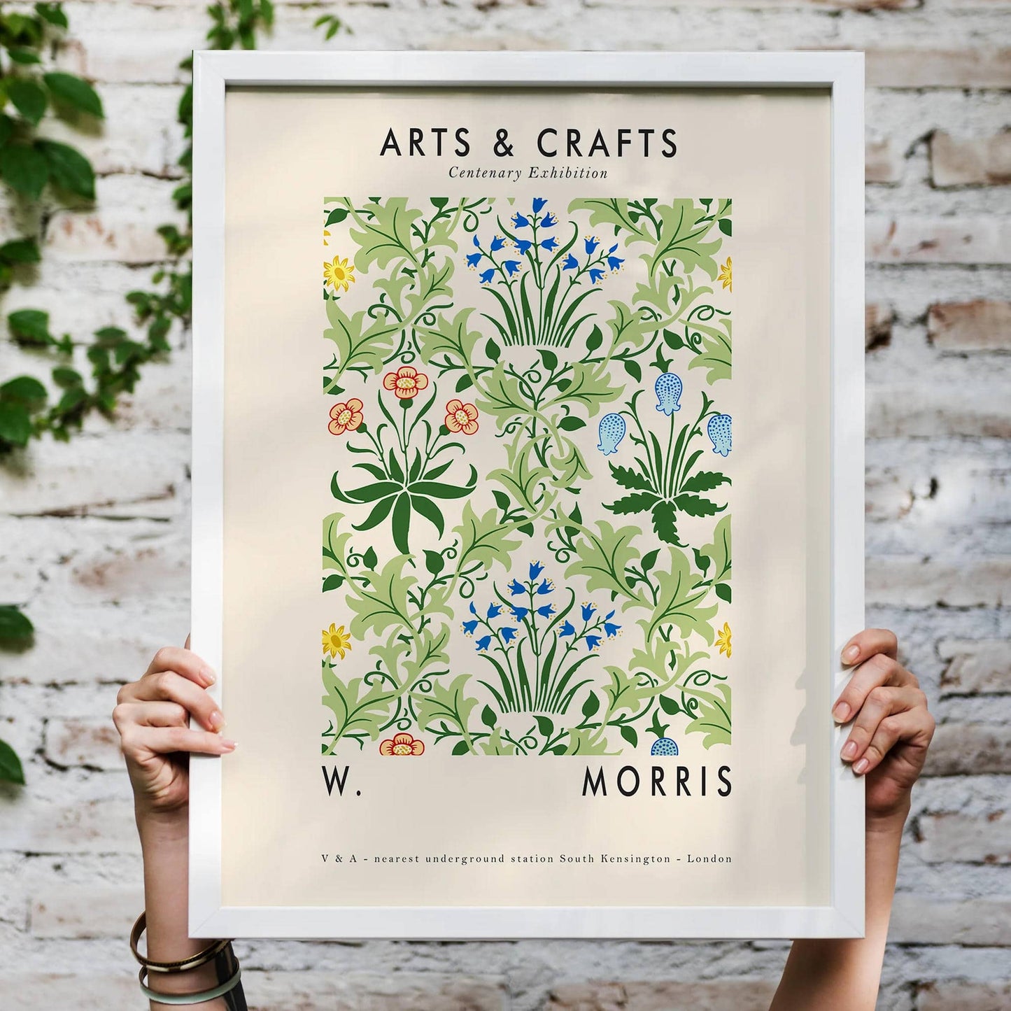 Botanical William Morris Print - HypeSheriff
