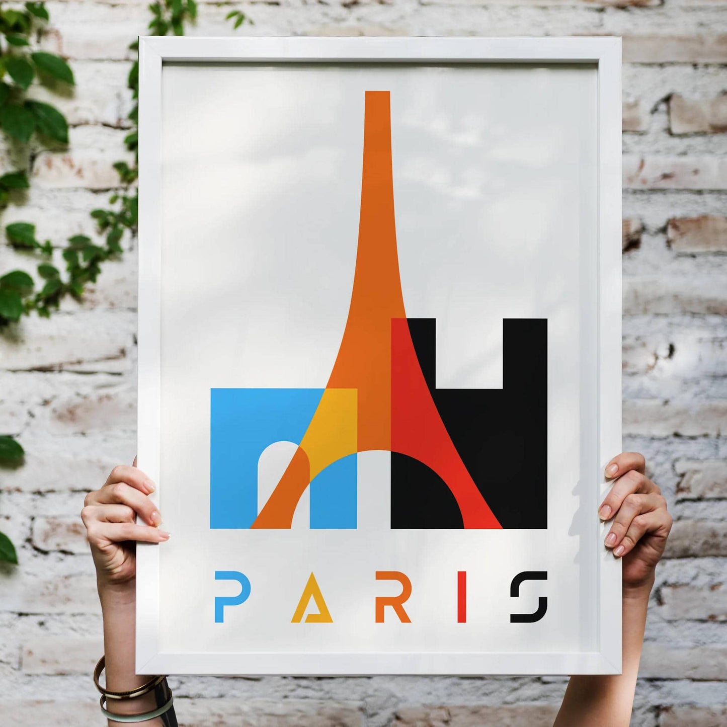 Minimalist Paris Poster - HypeSheriff
