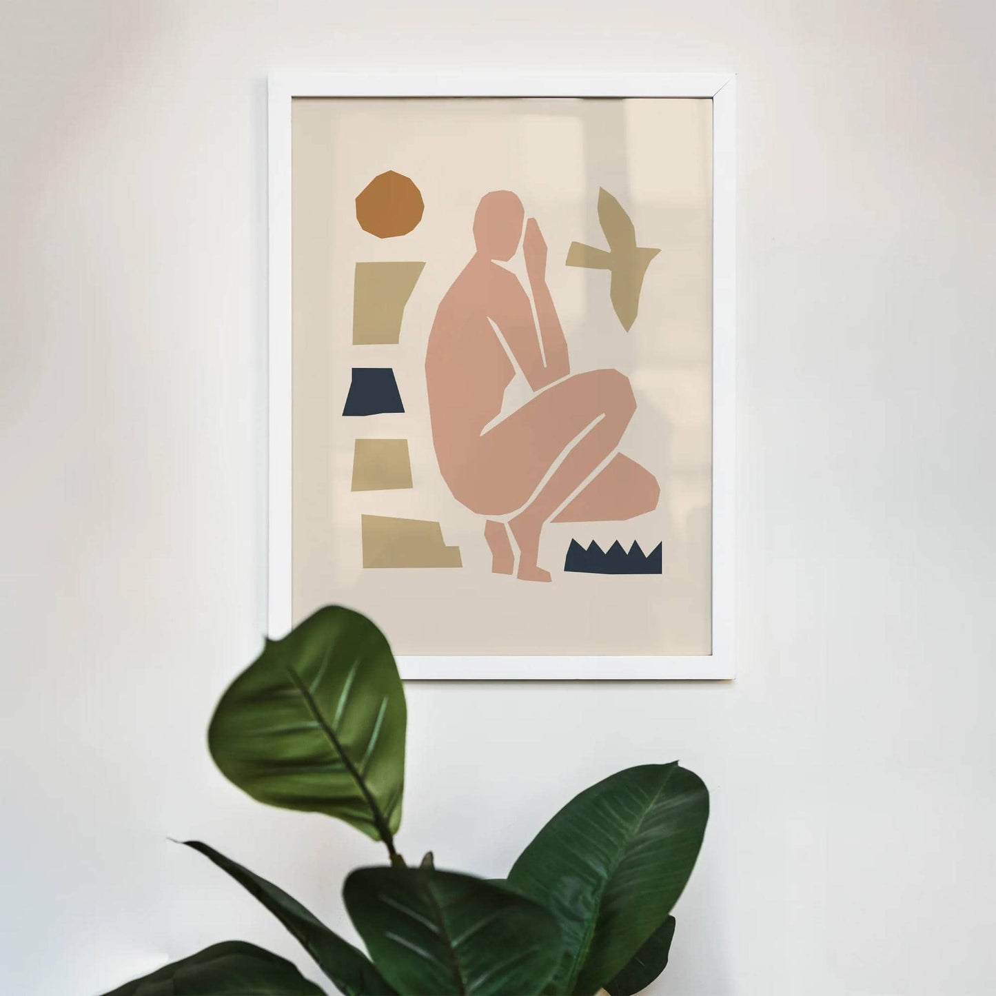 Set of 3 Sitting Girls Posters - HypeSheriff