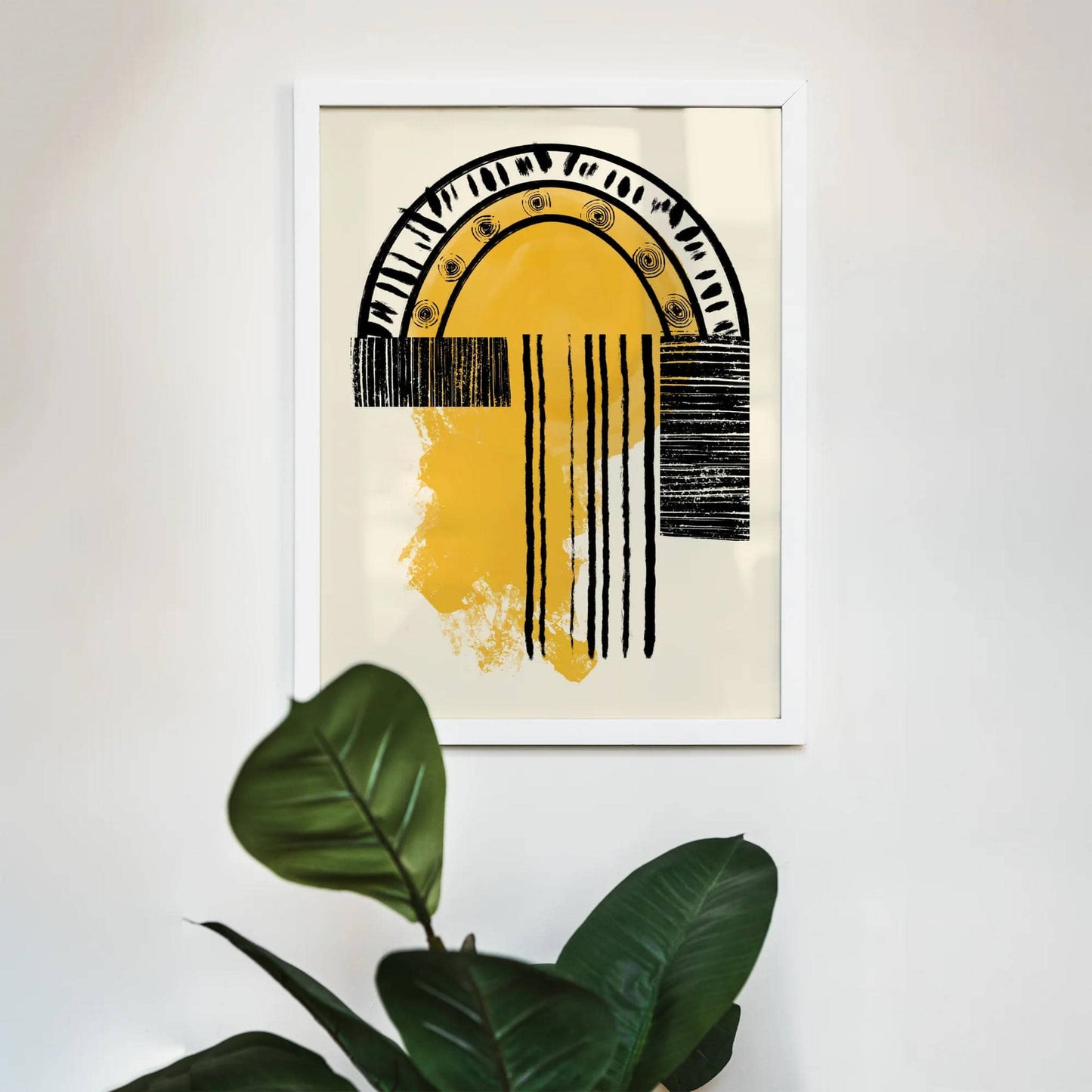 Abstract Sunset Giclee Art Print - HypeSheriff