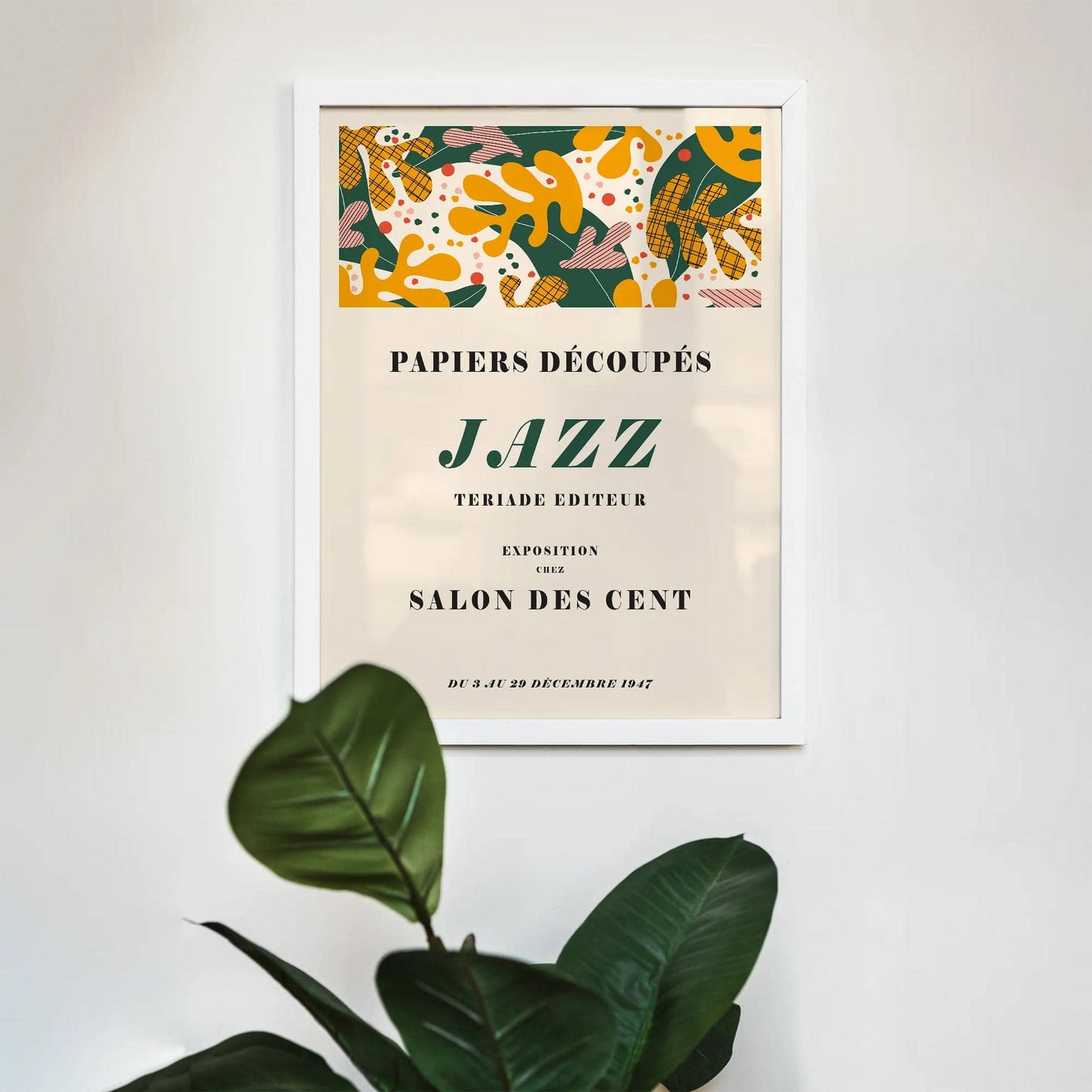 Floral Salon des Cent Exhibition Poster - HypeSheriff