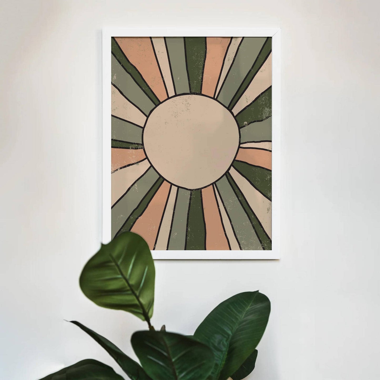 Groovy Sunset Poster - HypeSheriff