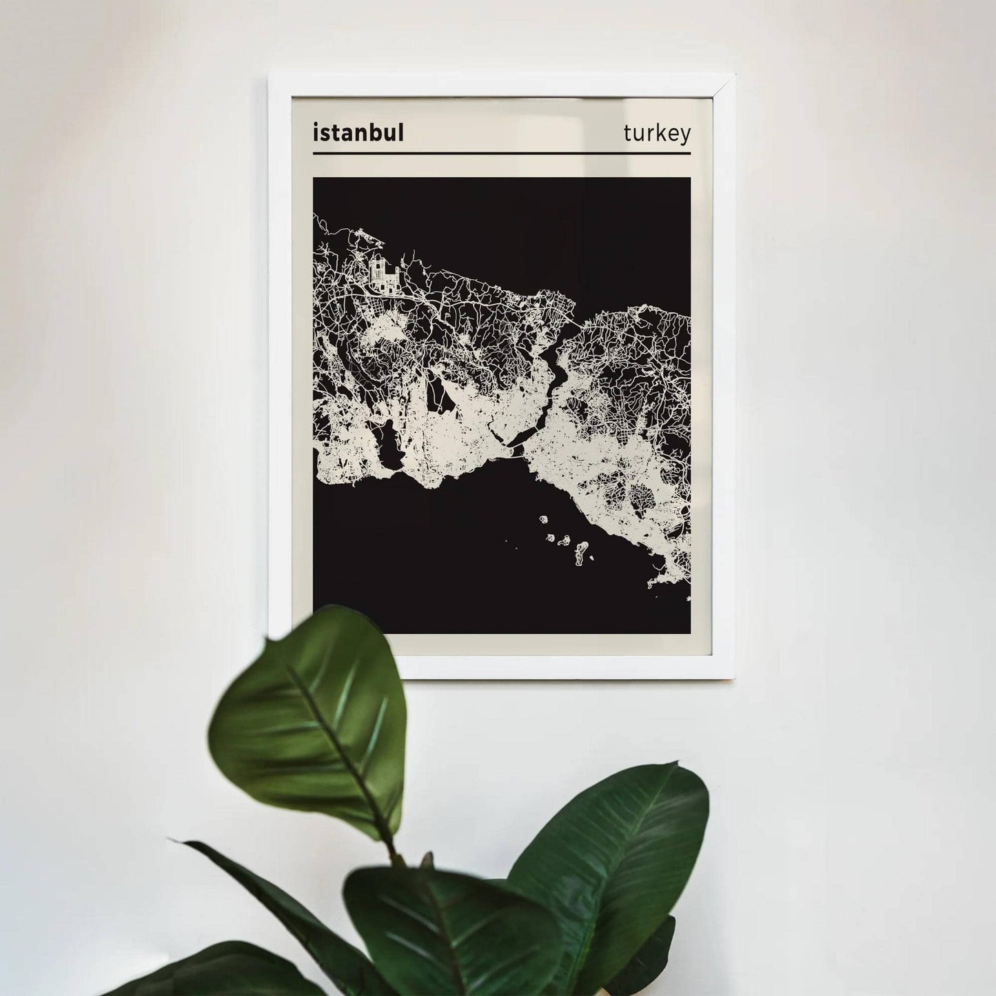 Istanbul, Turkey - City Map Poster - HypeSheriff