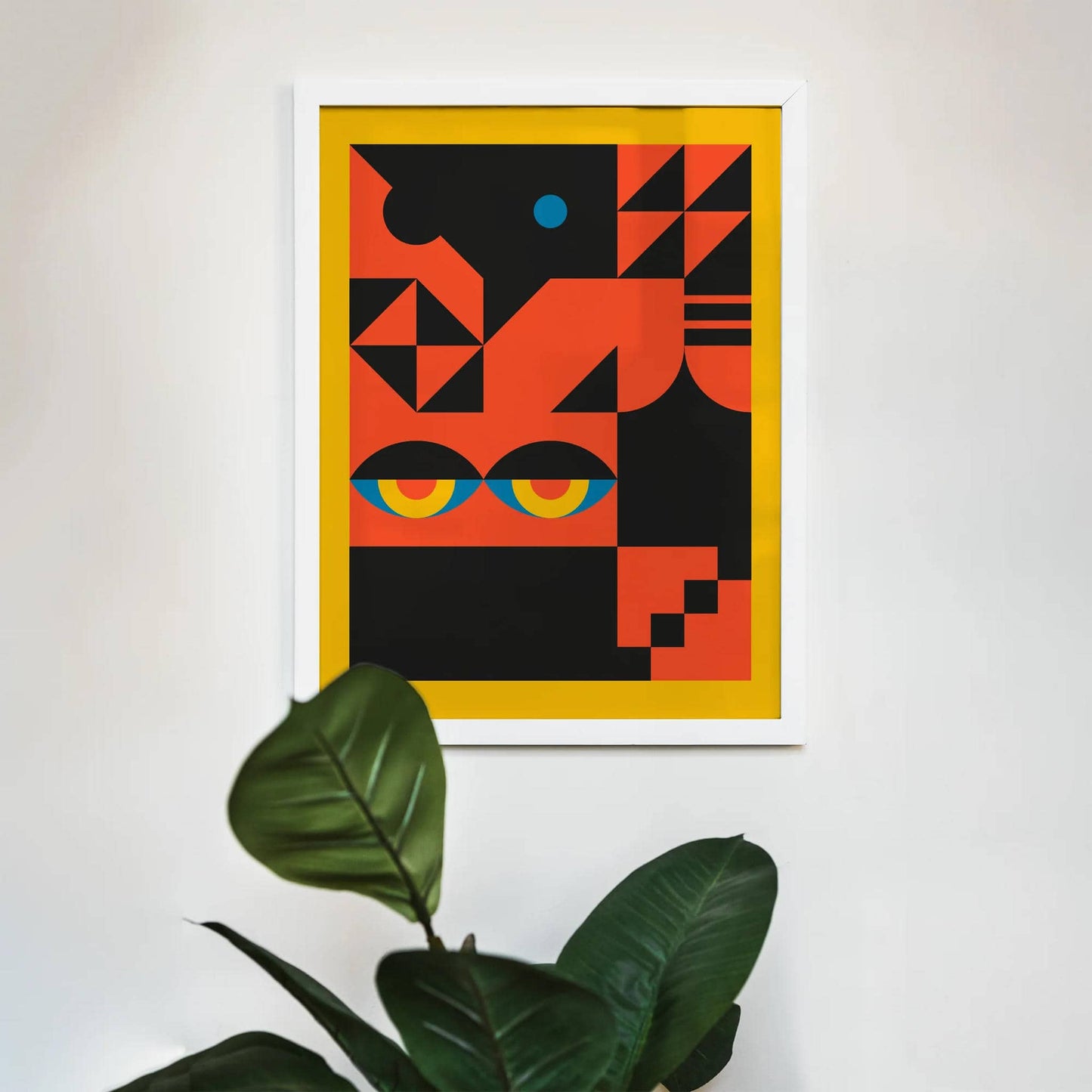 Retro Bauhaus Composition Poster - HypeSheriff