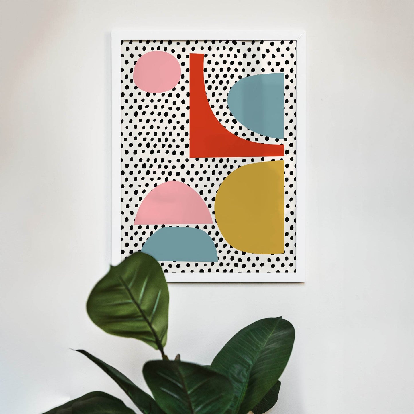 Abstract Retro Art Print - HypeSheriff