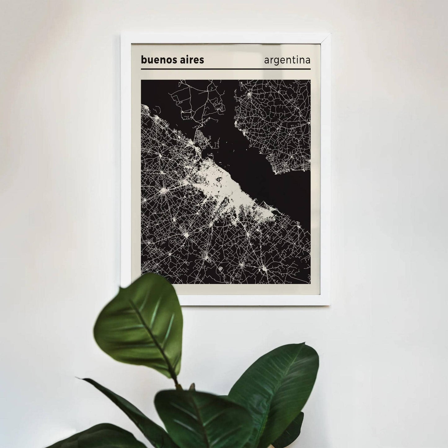 Buenos Aires - Argentina - City Map Poster - HypeSheriff