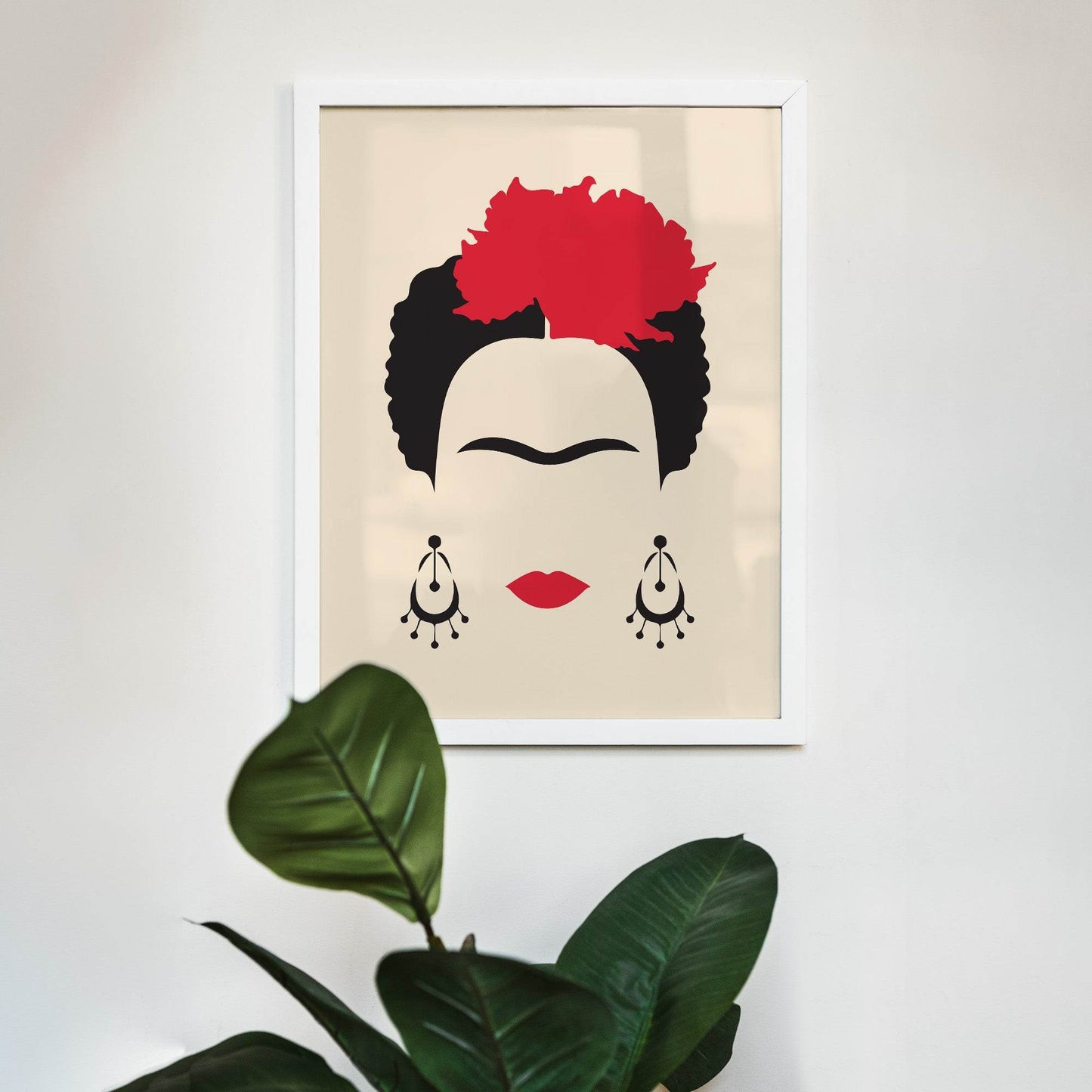 Minimalist Frida Kahlo - HypeSheriff