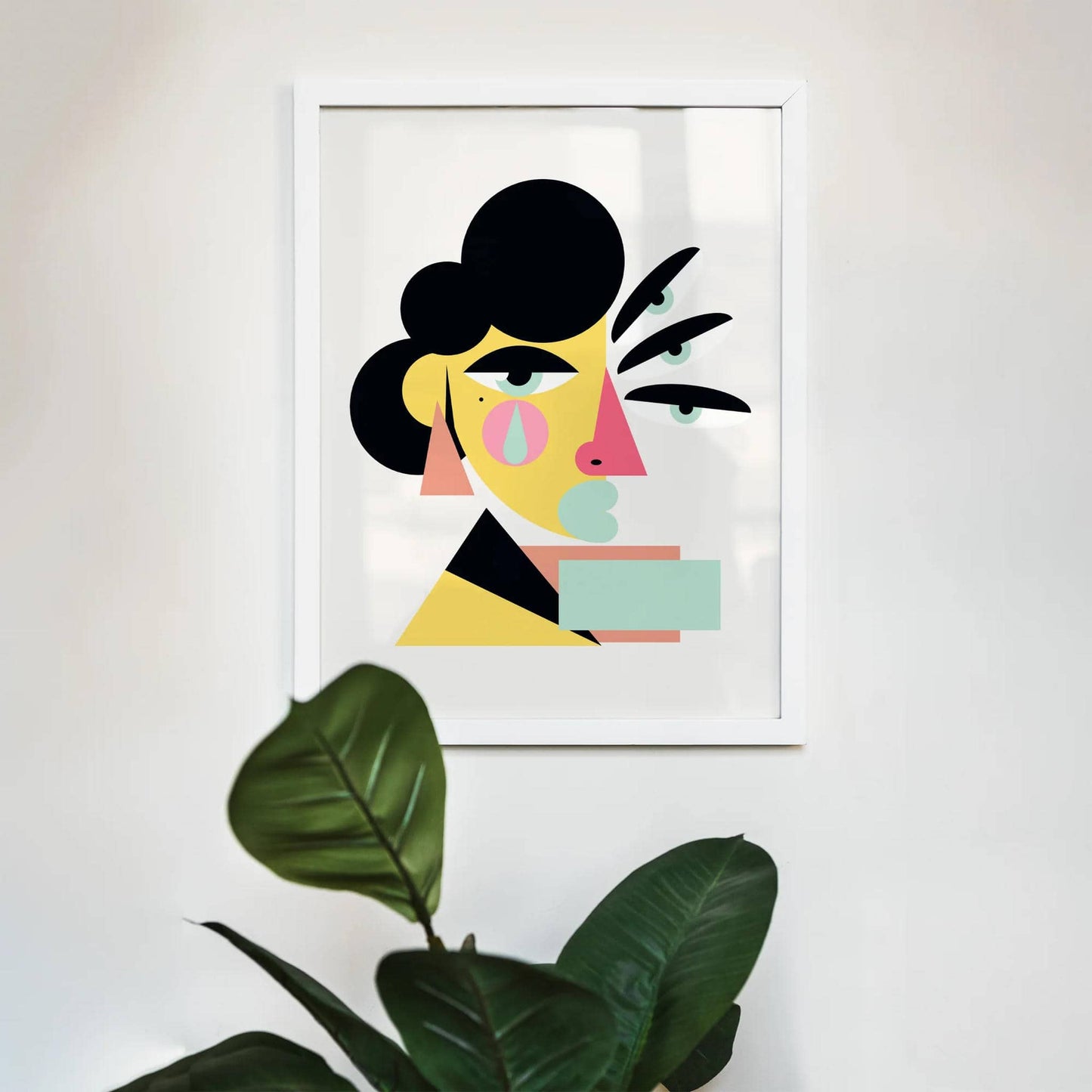 Picasso Inspired Minimal Poster - HypeSheriff