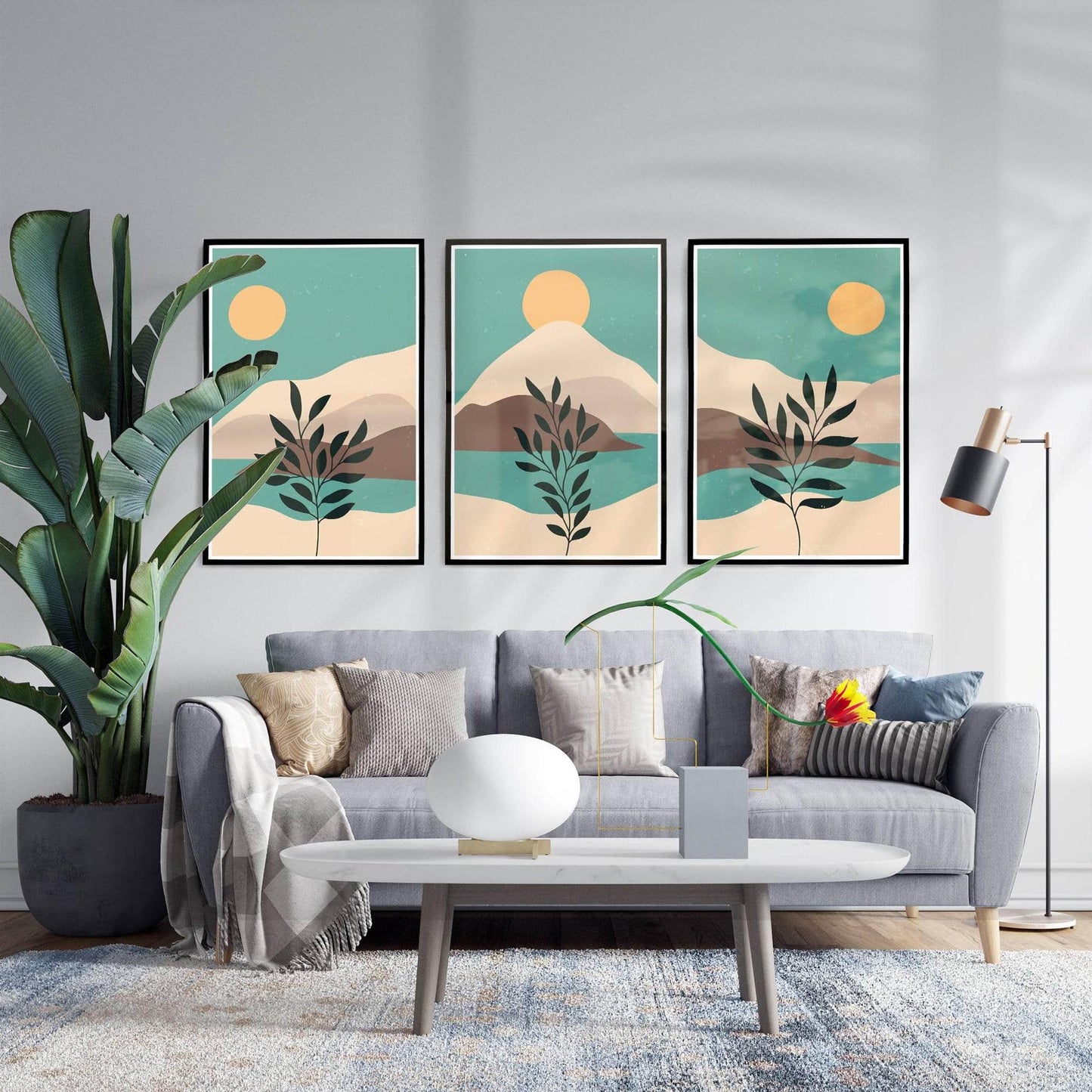 Set of 3 Cozy Illustration Prints - HypeSheriff