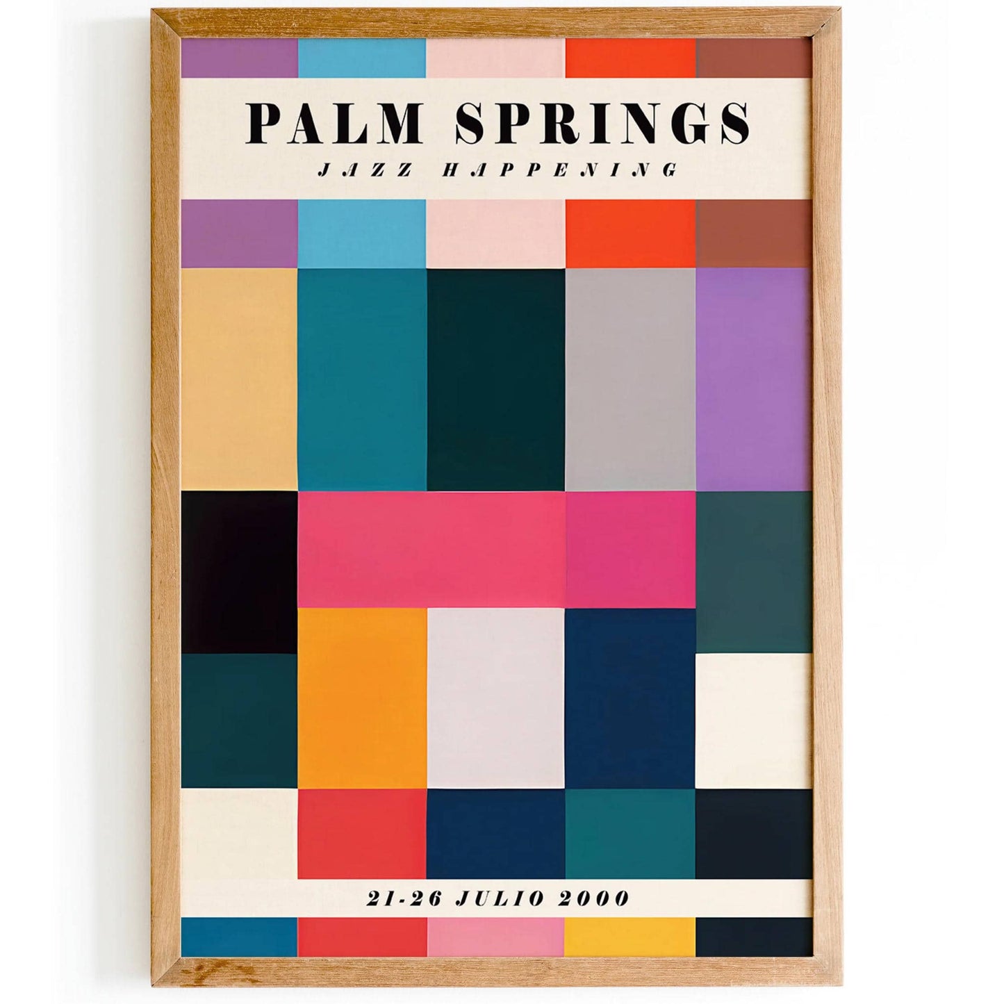 Palm Springs Jazz Happening Poster - HypeSheriff