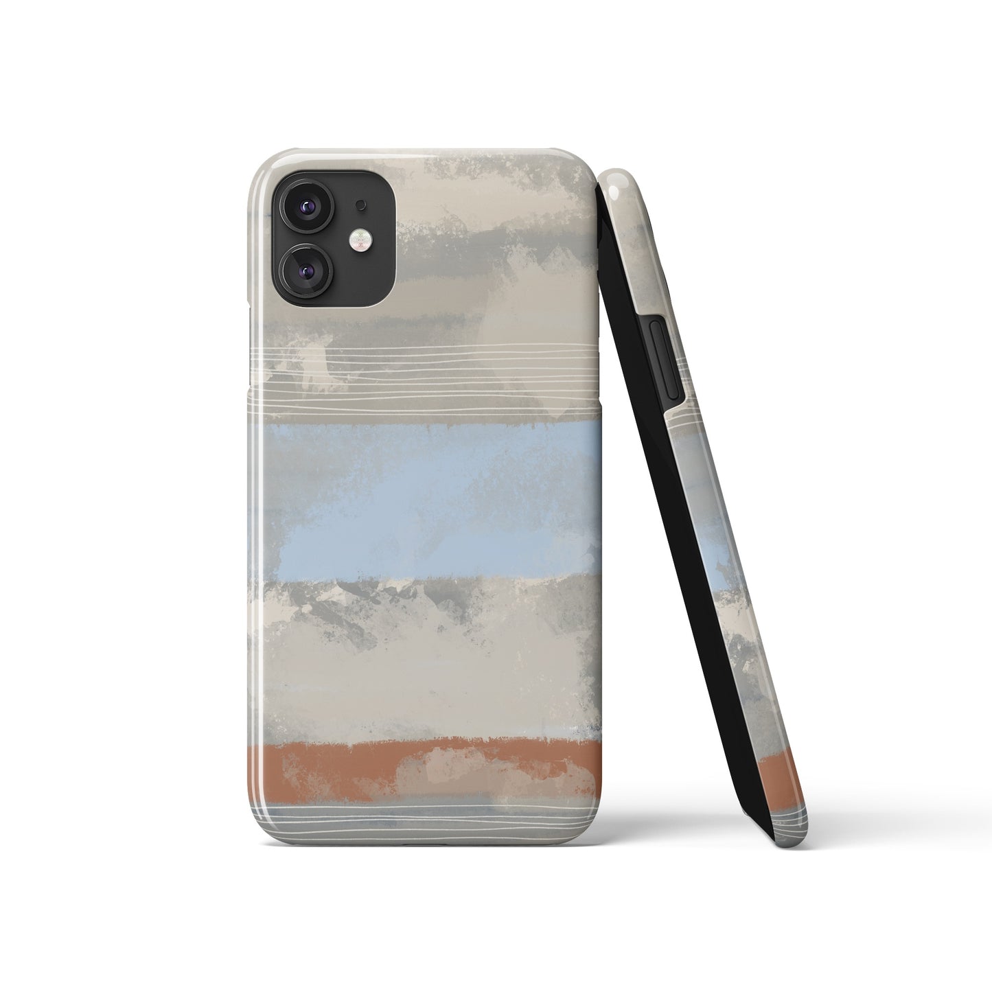Danish Modern Art for Him iPhone Case