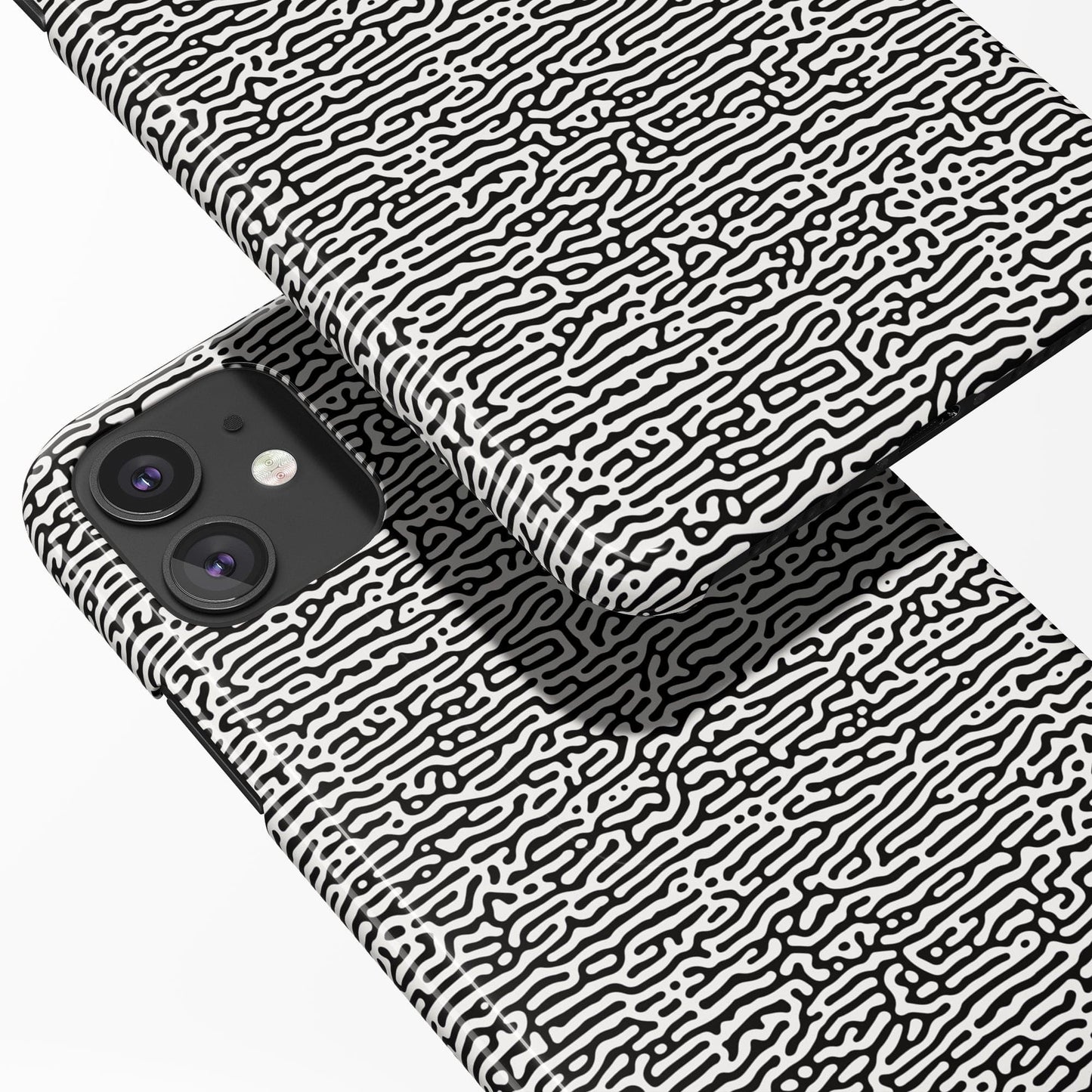 Black and White Aesthetic iPhone 12 Case