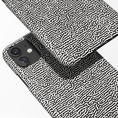 Black and White Aesthetic iPhone 12 Case