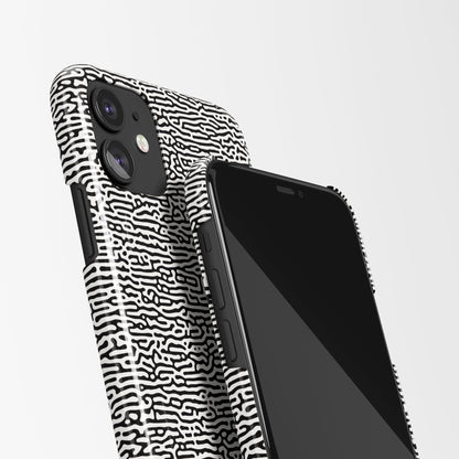 Black and White Aesthetic iPhone 12 Case