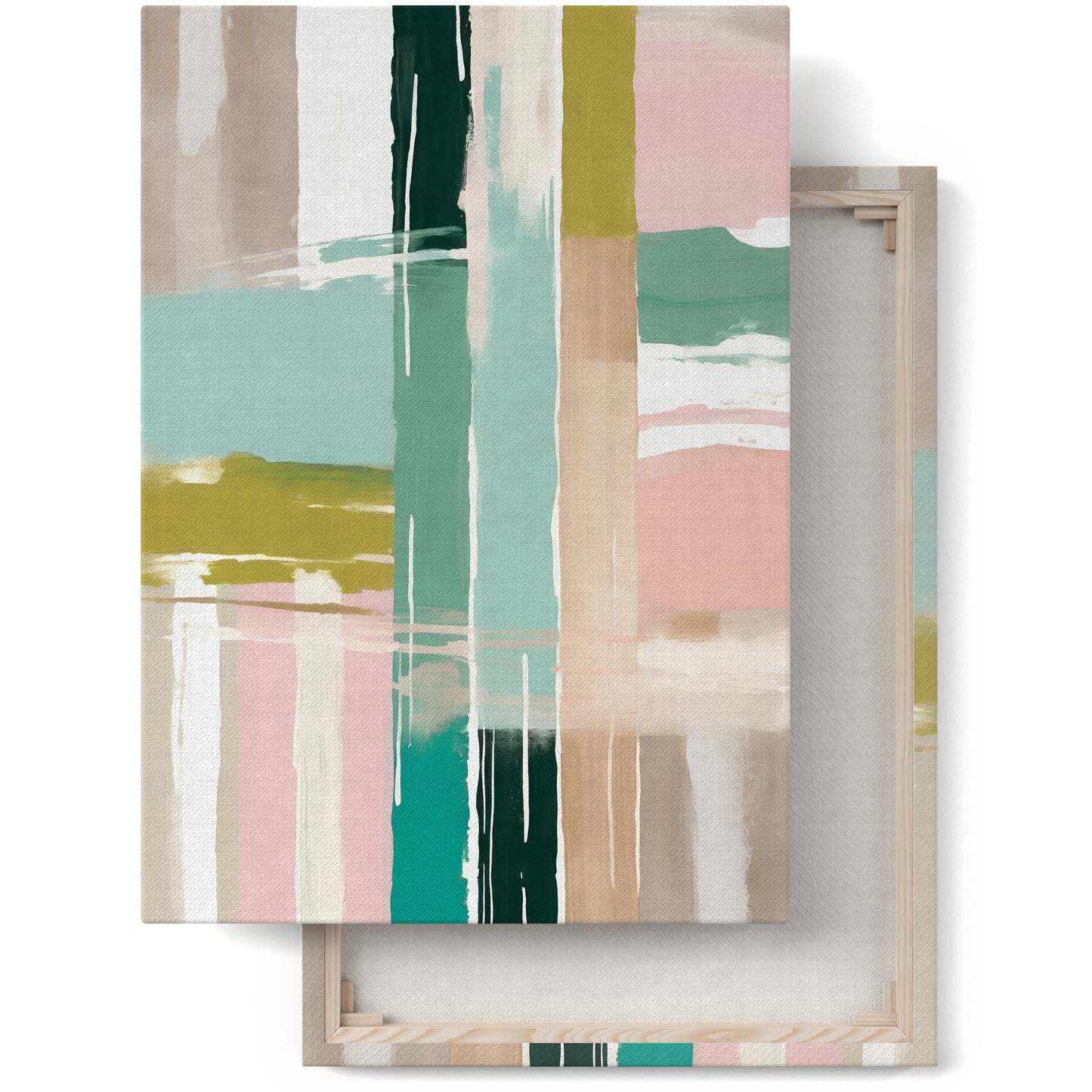 Stylish Abstract Canvas Art Print