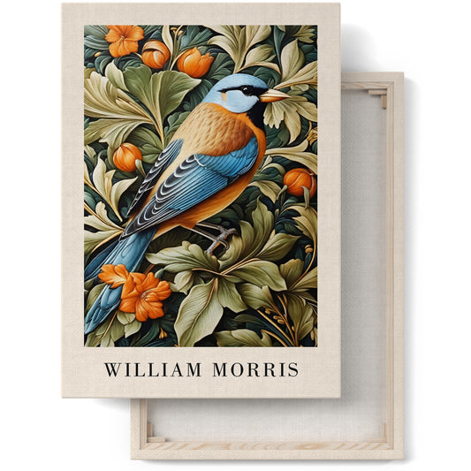 A Symphony of Colors William Morris Canvas Print
