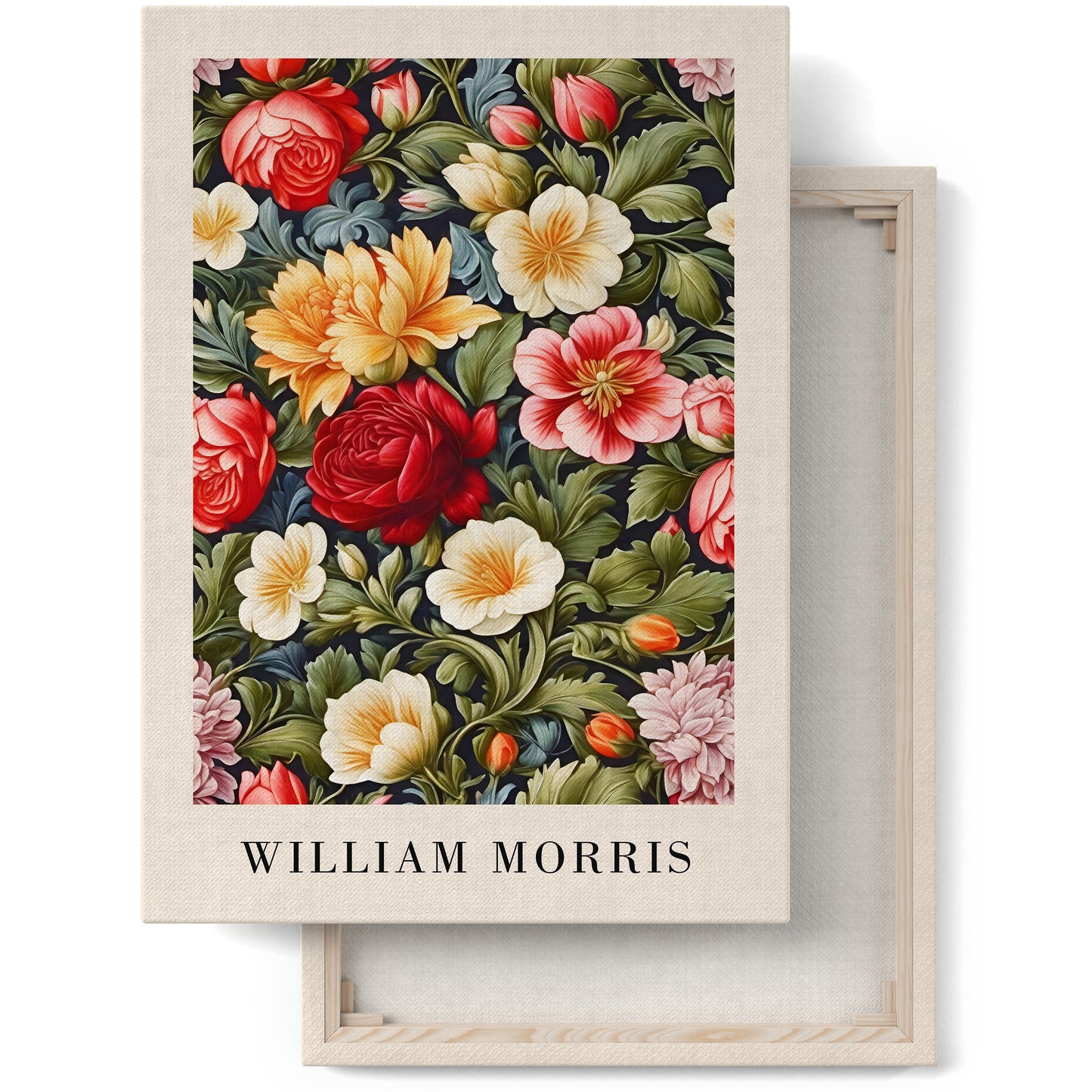 William Morris Botanical Canvas Print
