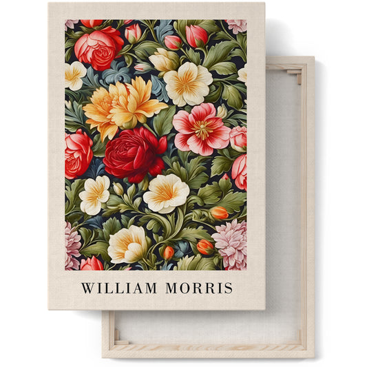William Morris Botanical Canvas Print