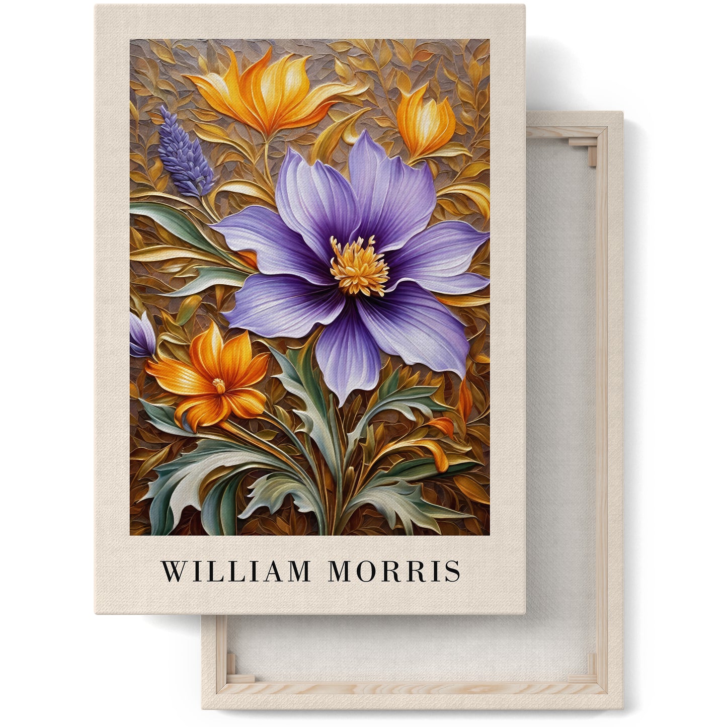 Botanical Beauty William Morris Canvas Print