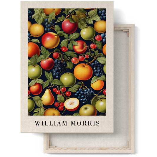 William Morris Fruit Canvas Print