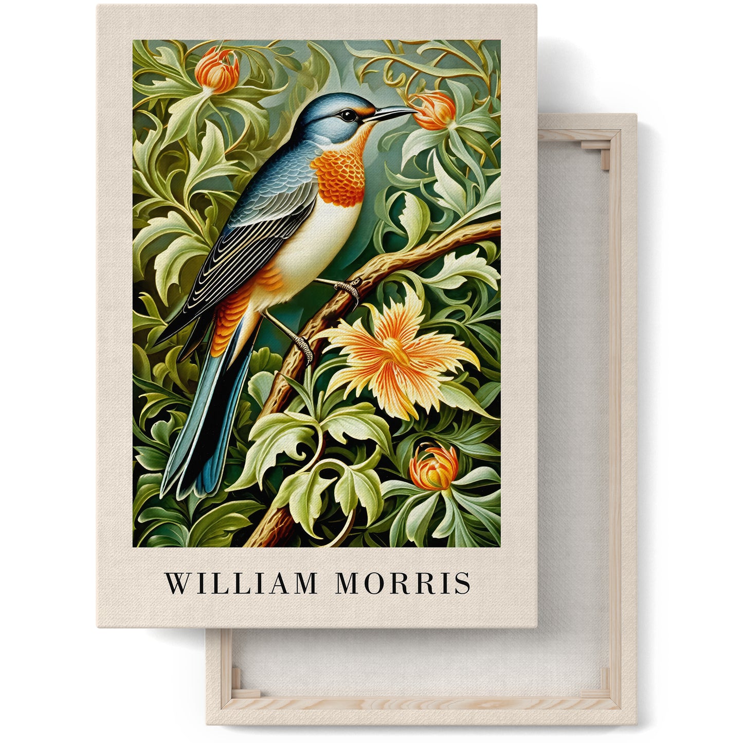 Nature's Poetry William Morris Canvas Print