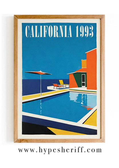 California Poolside Vibes 1993
