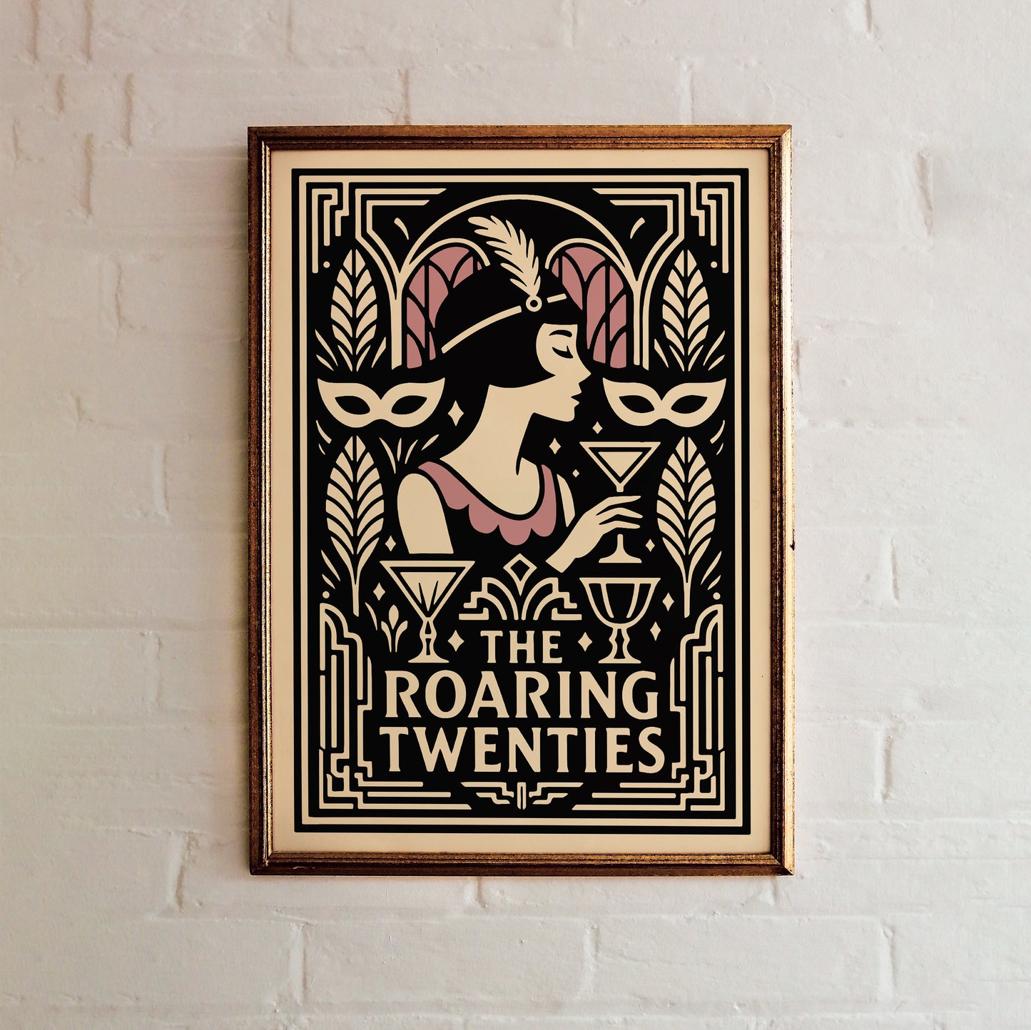 The Roaring Twenties Poster - Art Deco Music Art Print