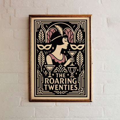 The Roaring Twenties Poster - Art Deco Music Art Print
