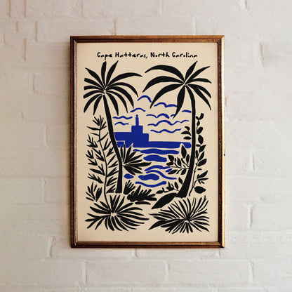 Cape Hatteras North Carolina Poster