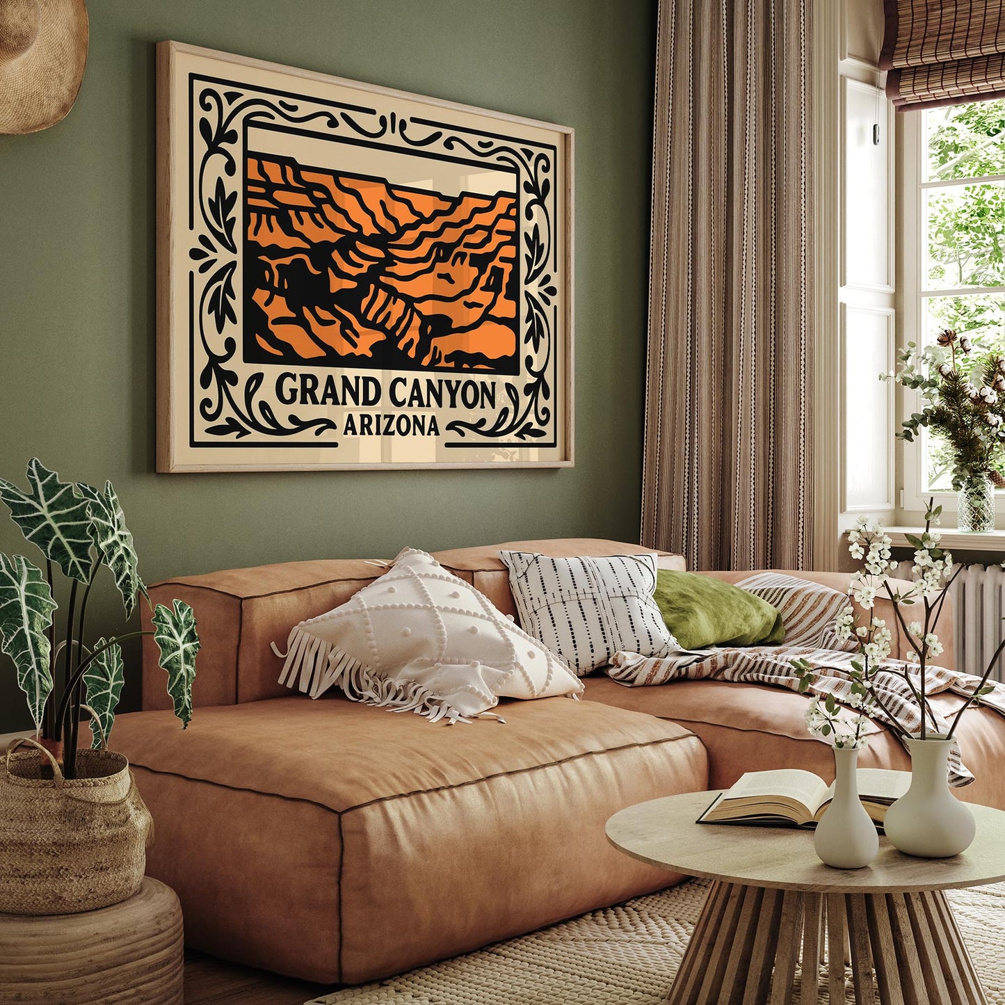 Grand Canyon Arizona Poster - Travel Horizontal Print