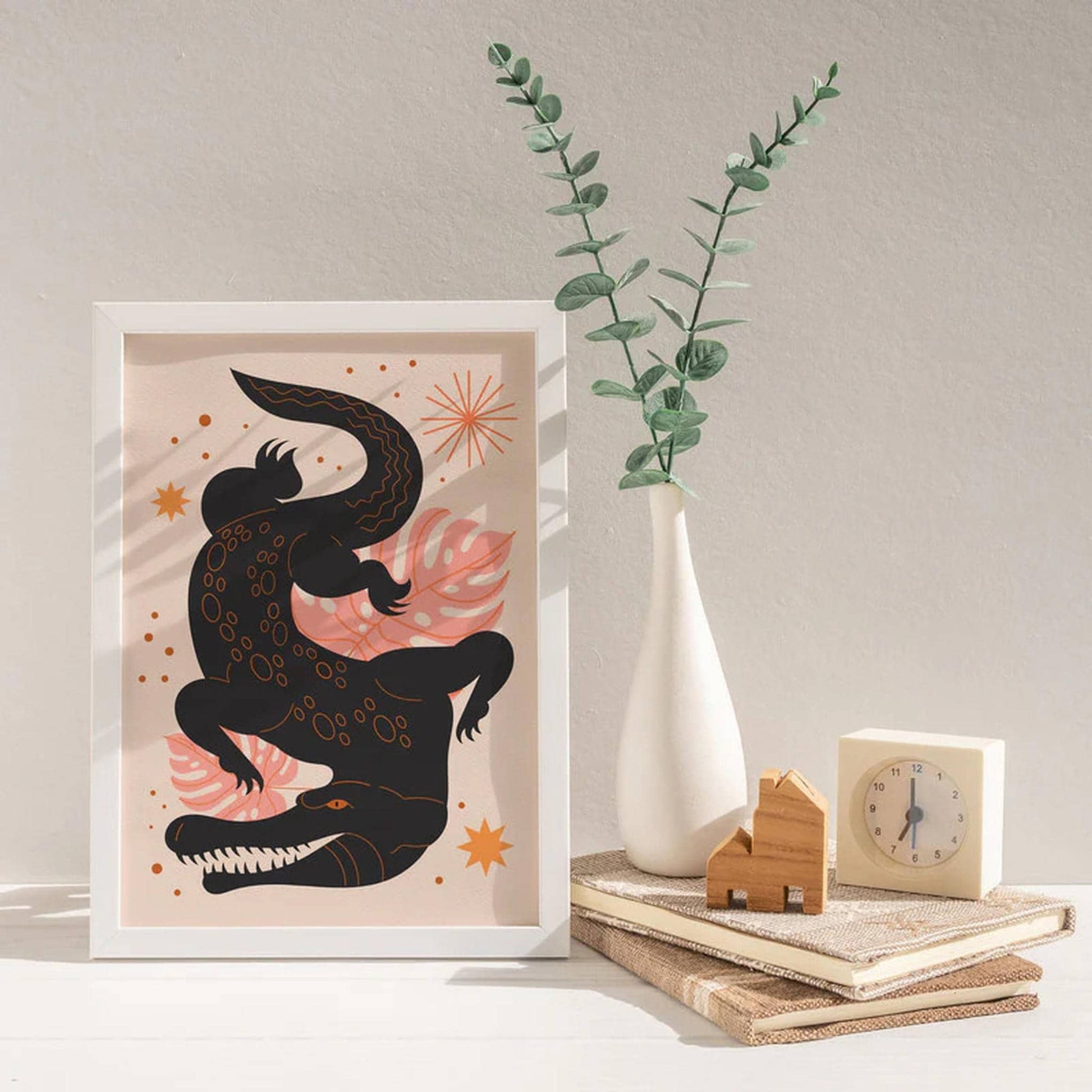 Cute Jungle Art Print - HypeSheriff