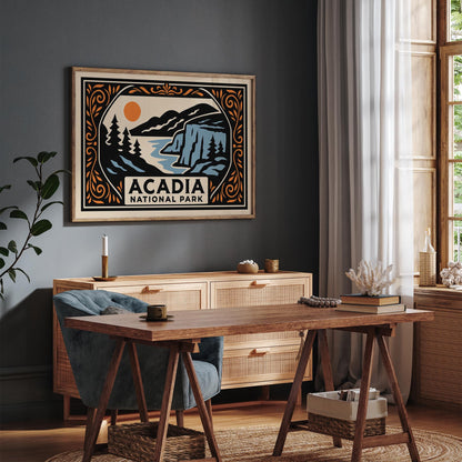 Acadia National Park Horizontal Wall Art Print