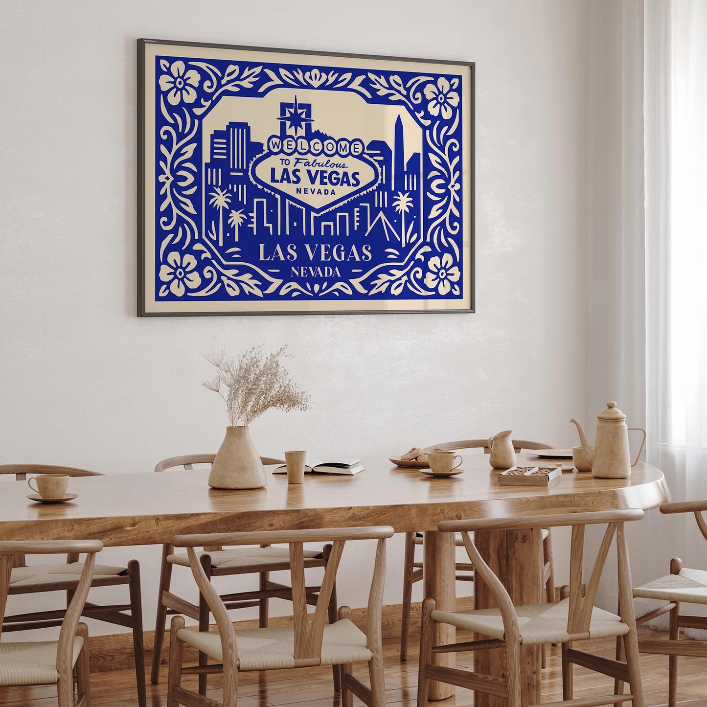 Las Vegas Nevada Poster - Horizontal Travel Wall Art