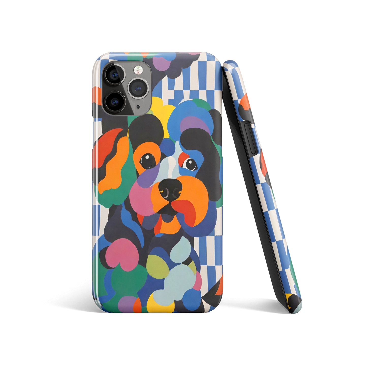 Cute Retro Dog iPhone Case