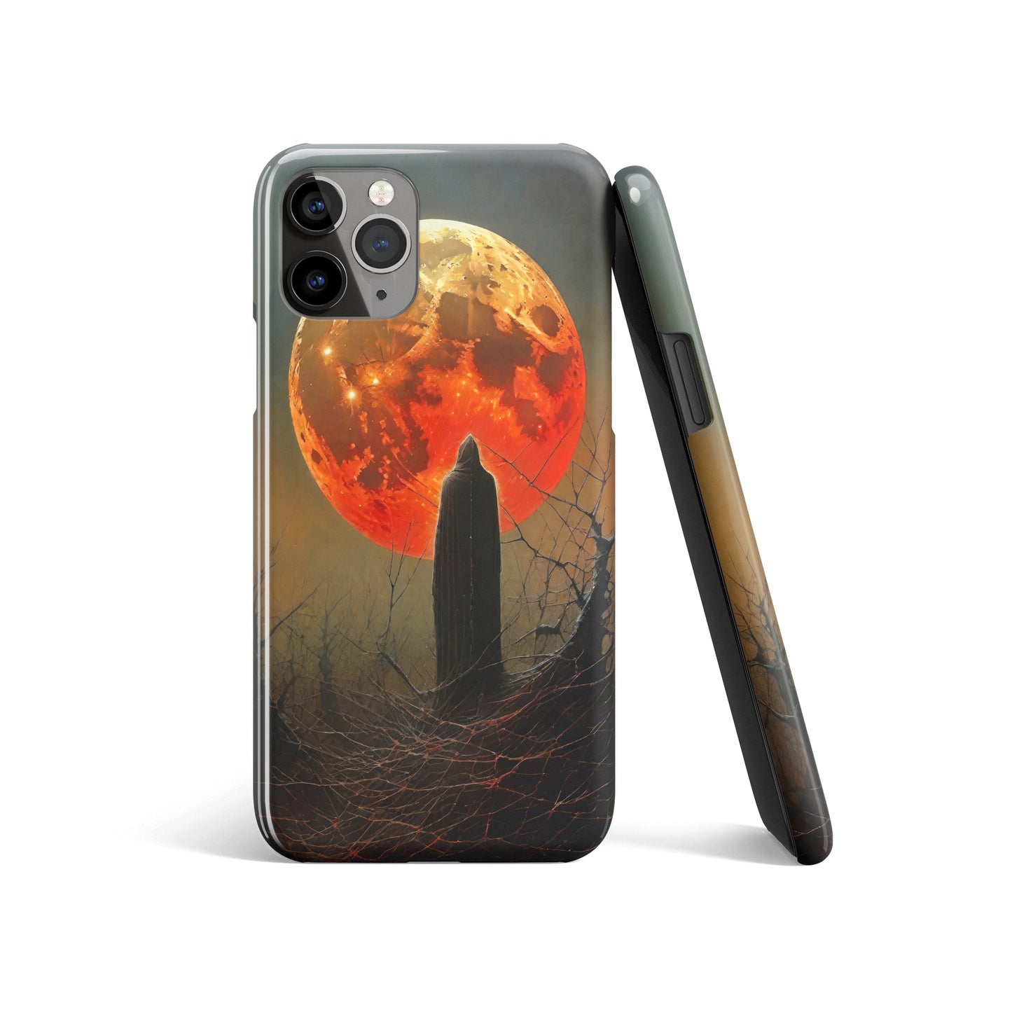 Lunar Eclipse Glow iPhone Case