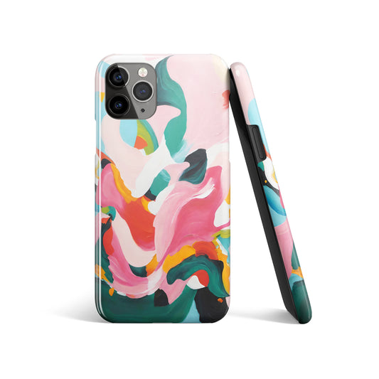 Hype Colorful Painting iPhone Case